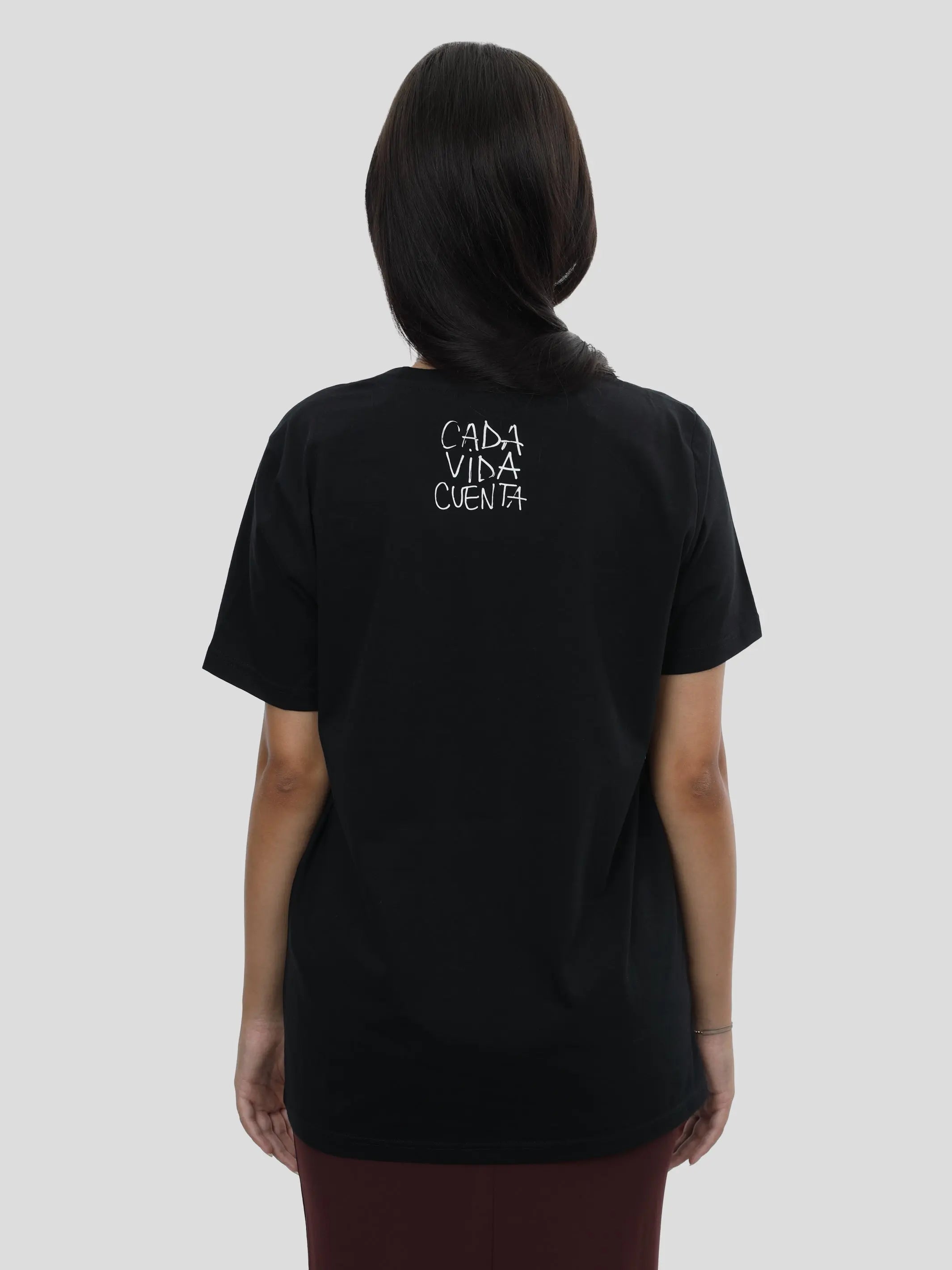 P11 T-Shirt Slim Fit Unisex in Schwarz project eleven