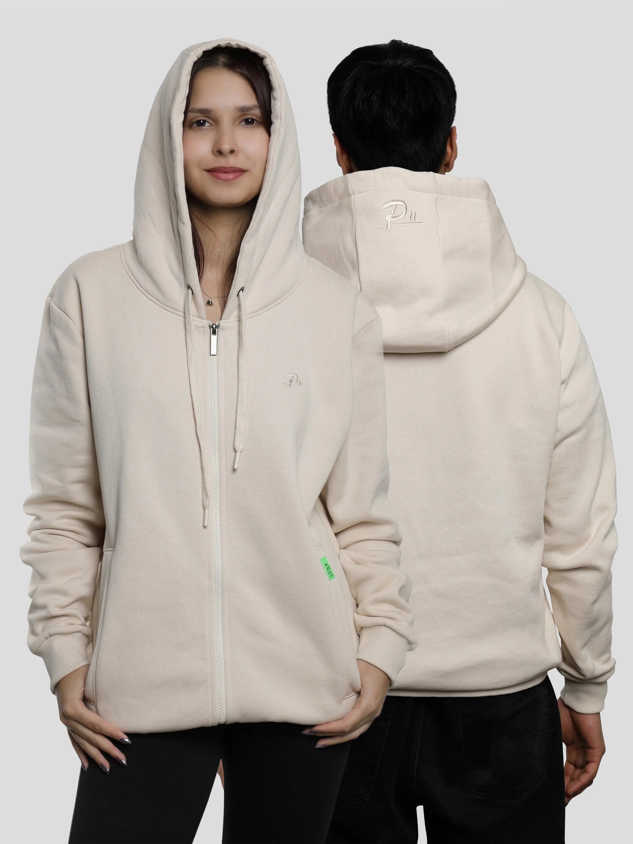 P11 Zip Hoodie Unisex in Perfectly Pal project eleven
