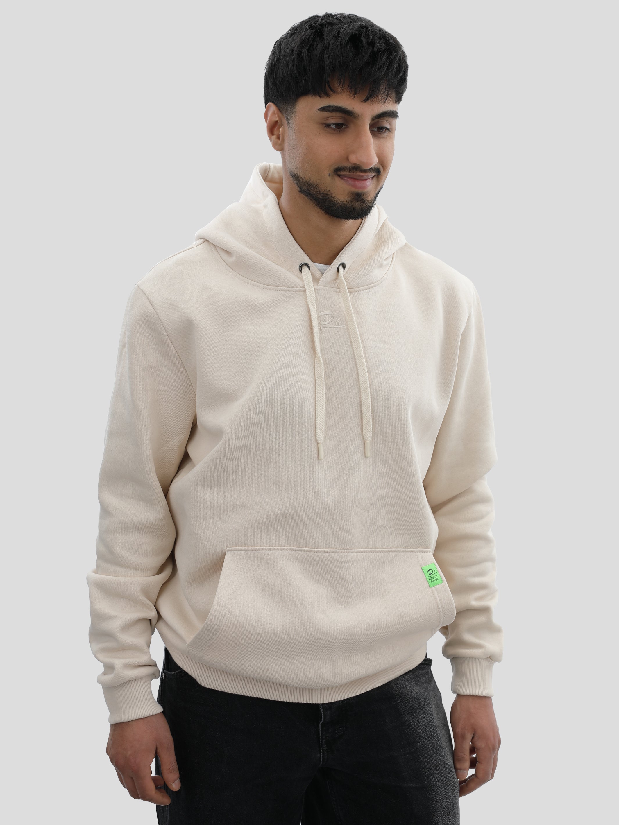 P11 Regular Hoodie Unisex mit kleiner Stickerei in Perfectly Pal project eleven