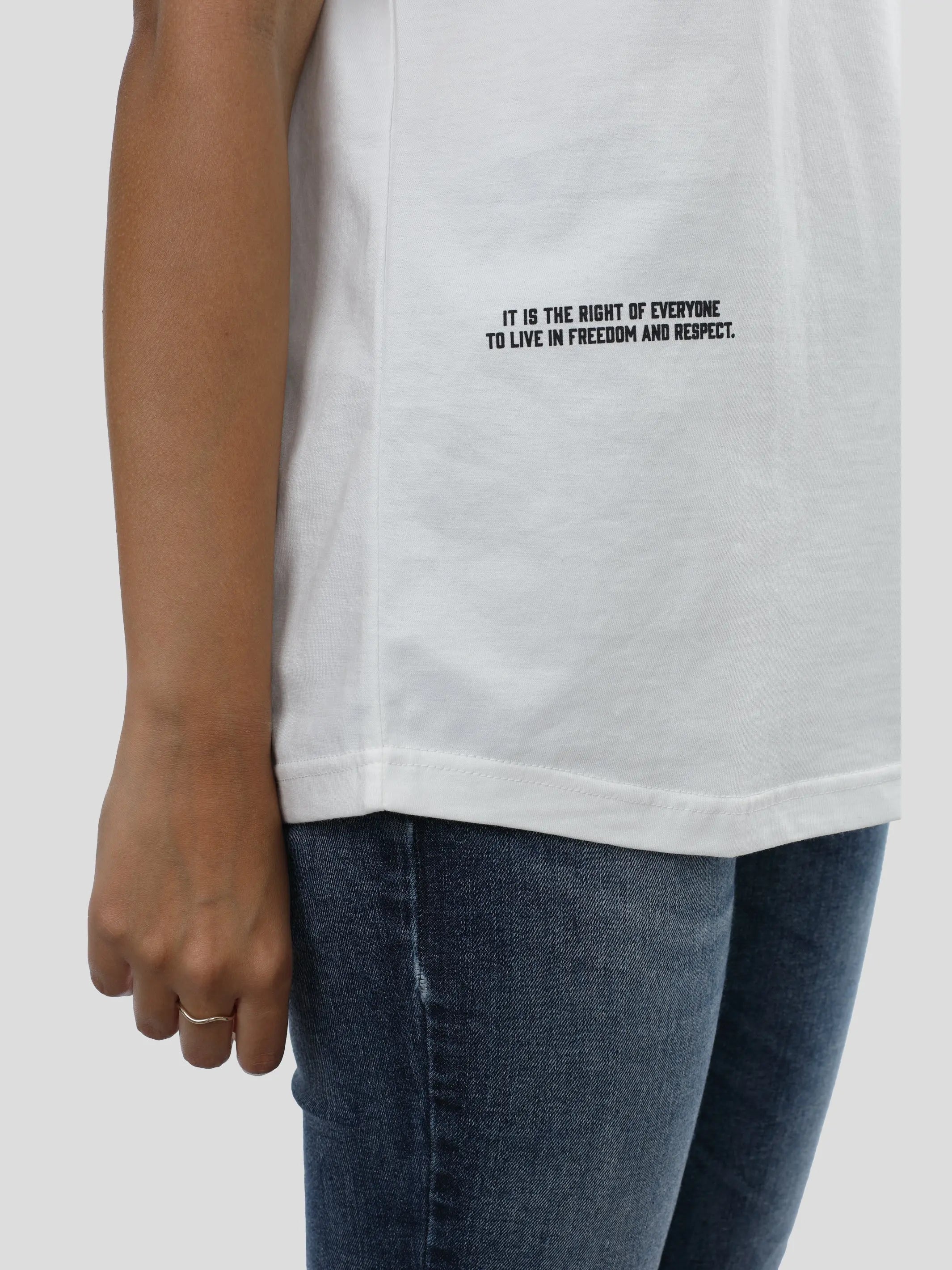 P11 T-Shirt Loose Frauen in Off-White project eleven