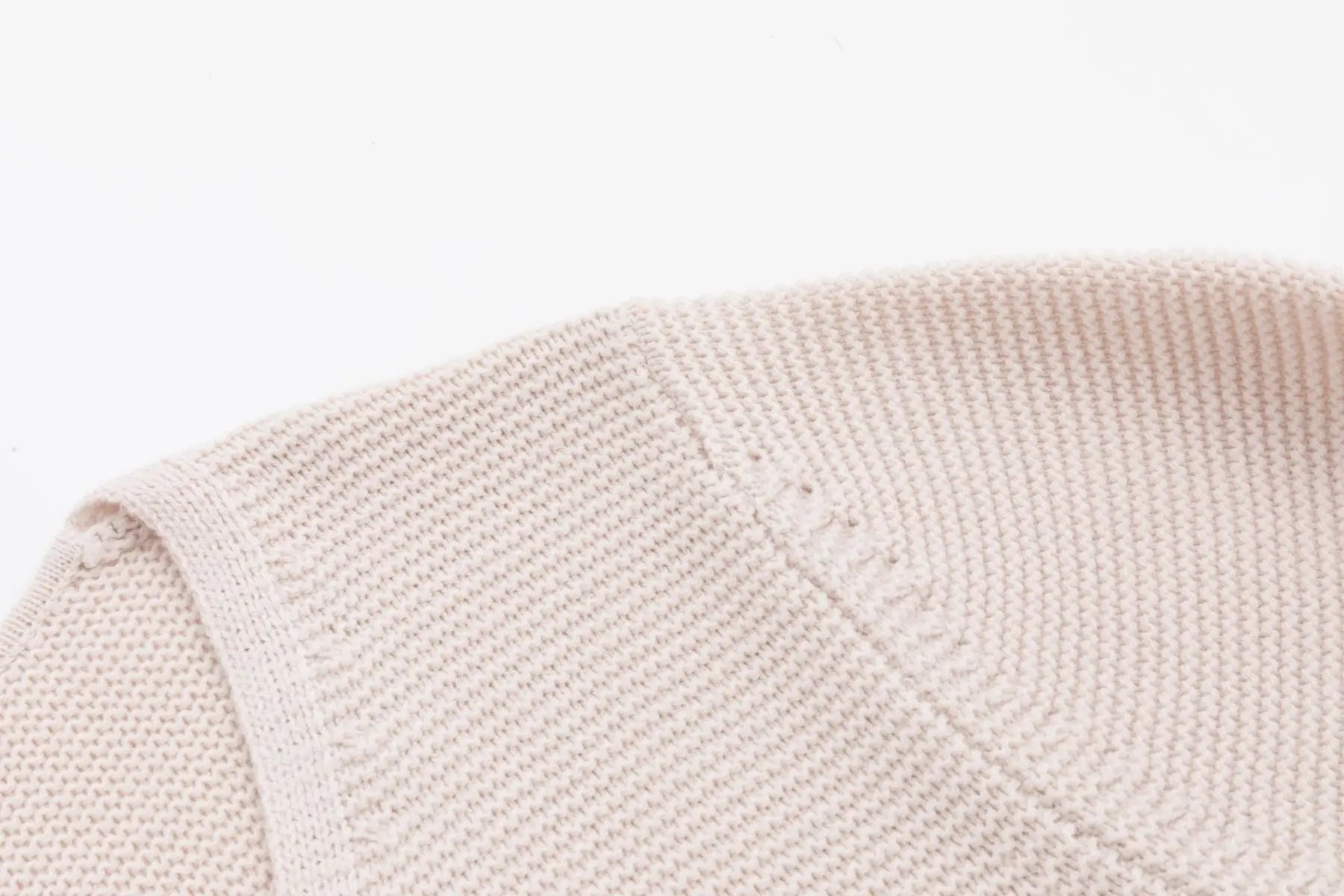 Strickpullover SAND ärmel lang six-o-seven