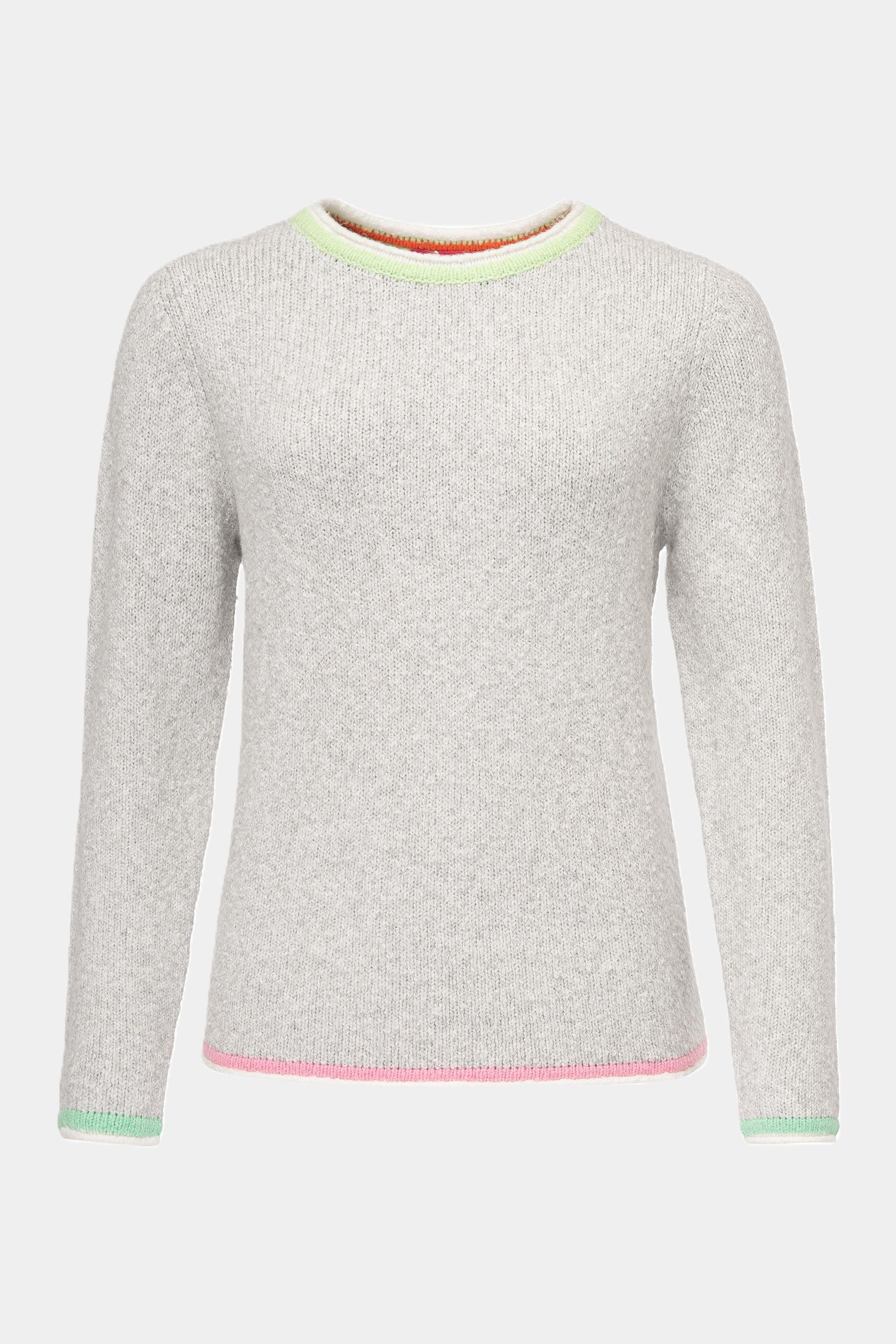 Six-o-Seven Strickpullover LIGHT GREY