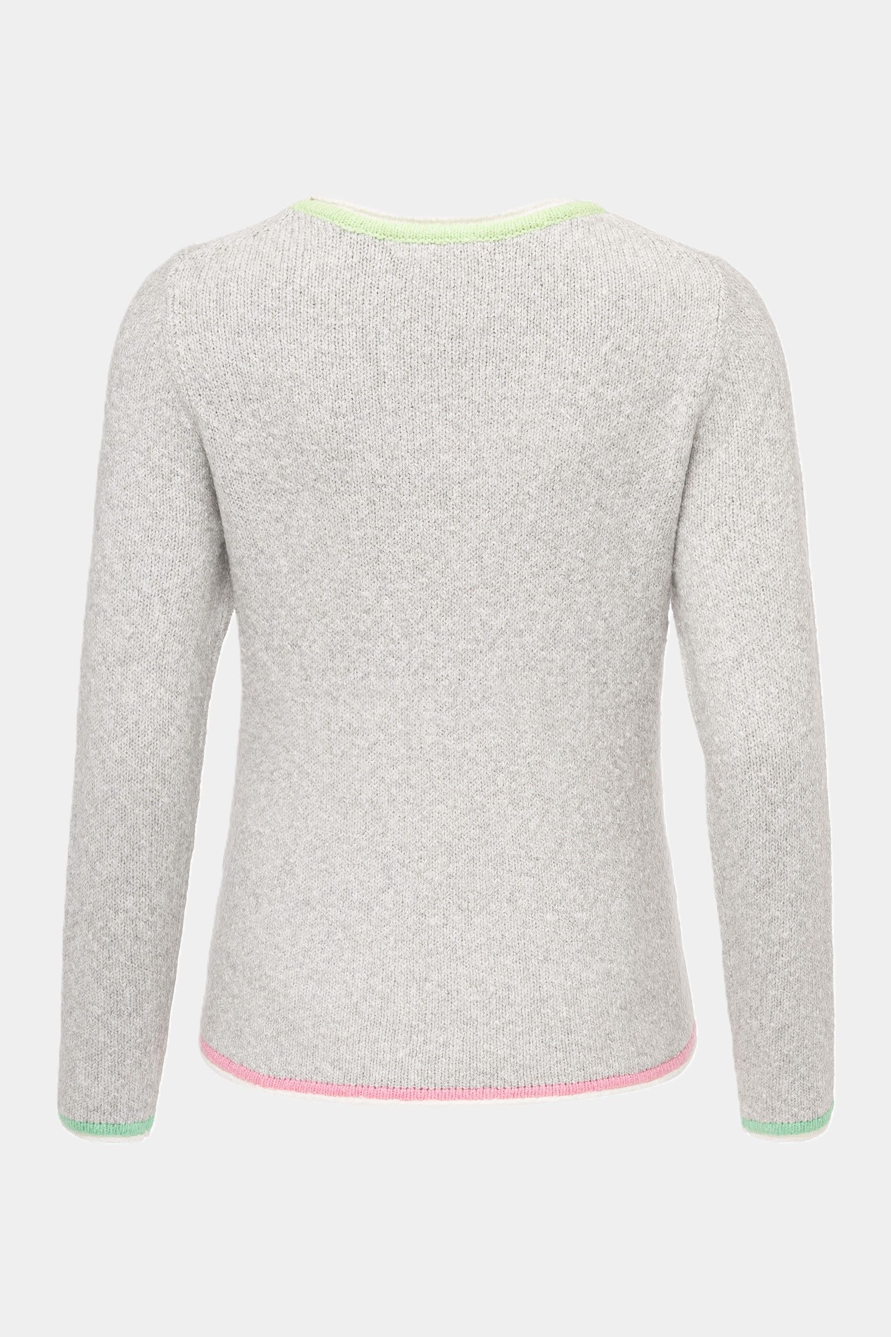 Six-o-Seven Strickpullover LIGHT GREY