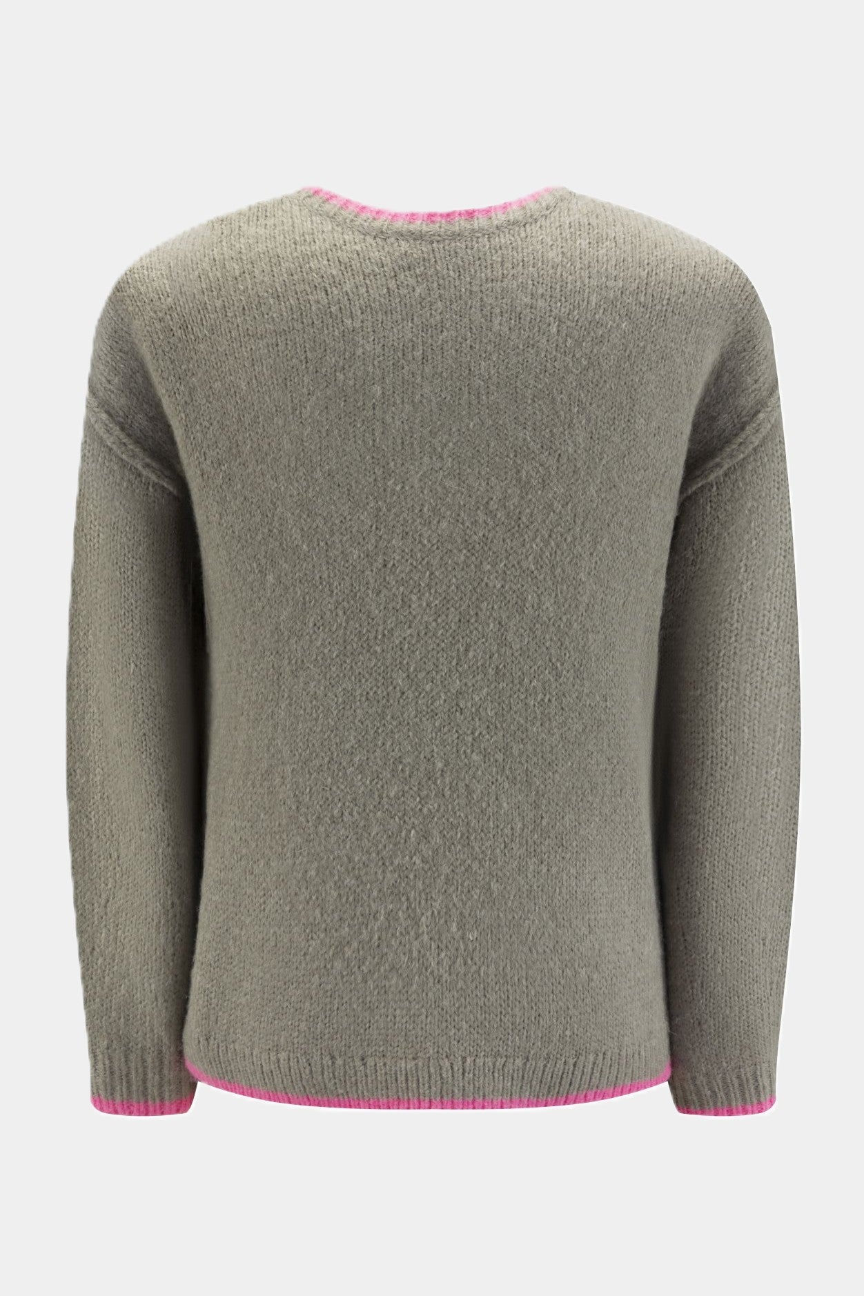 Six-o-seven Pullover mit Emoji OLIVE