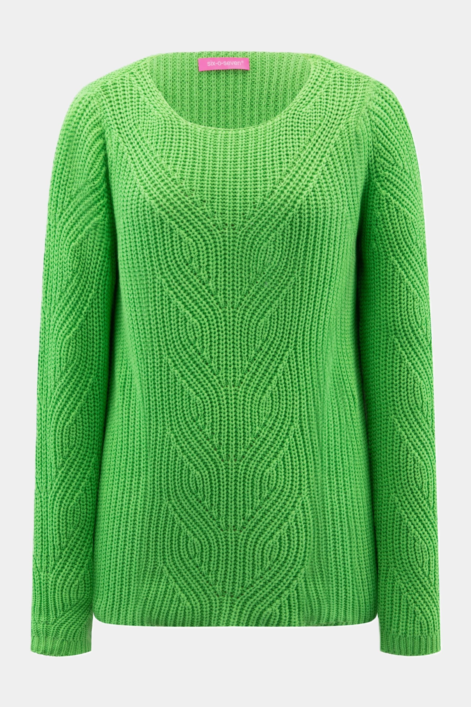 Baumwollpullover NEW GREEN