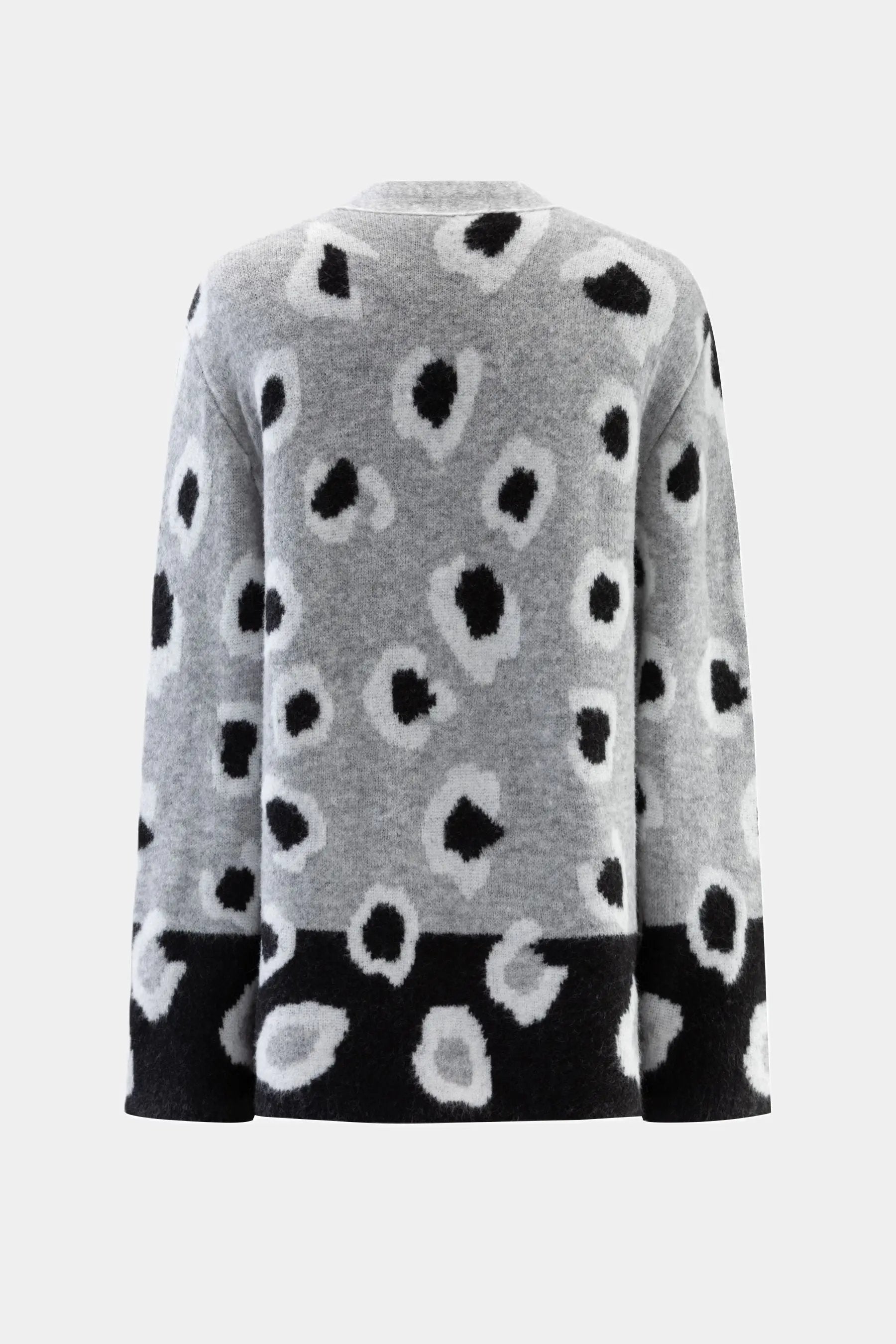 Strickjacke LIGHT GREY