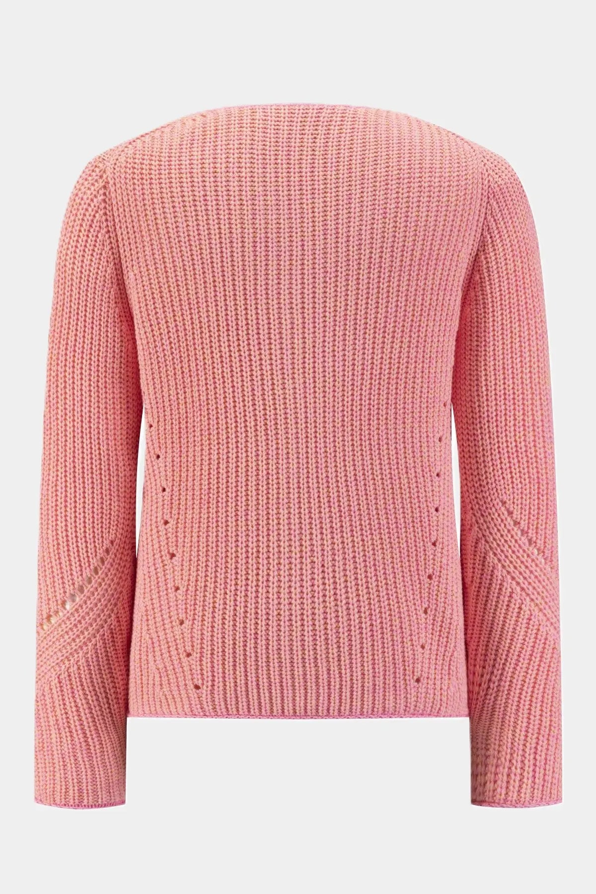 Six-o-Seven Strickjacke mit Lochstickerei BUBBLE six-o-seven