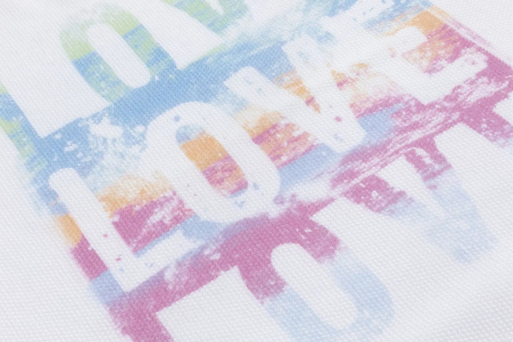 Six-o-Seven Baumwoll-Strickpullover mit "LOVE"-Print in WHITE six-o-seven