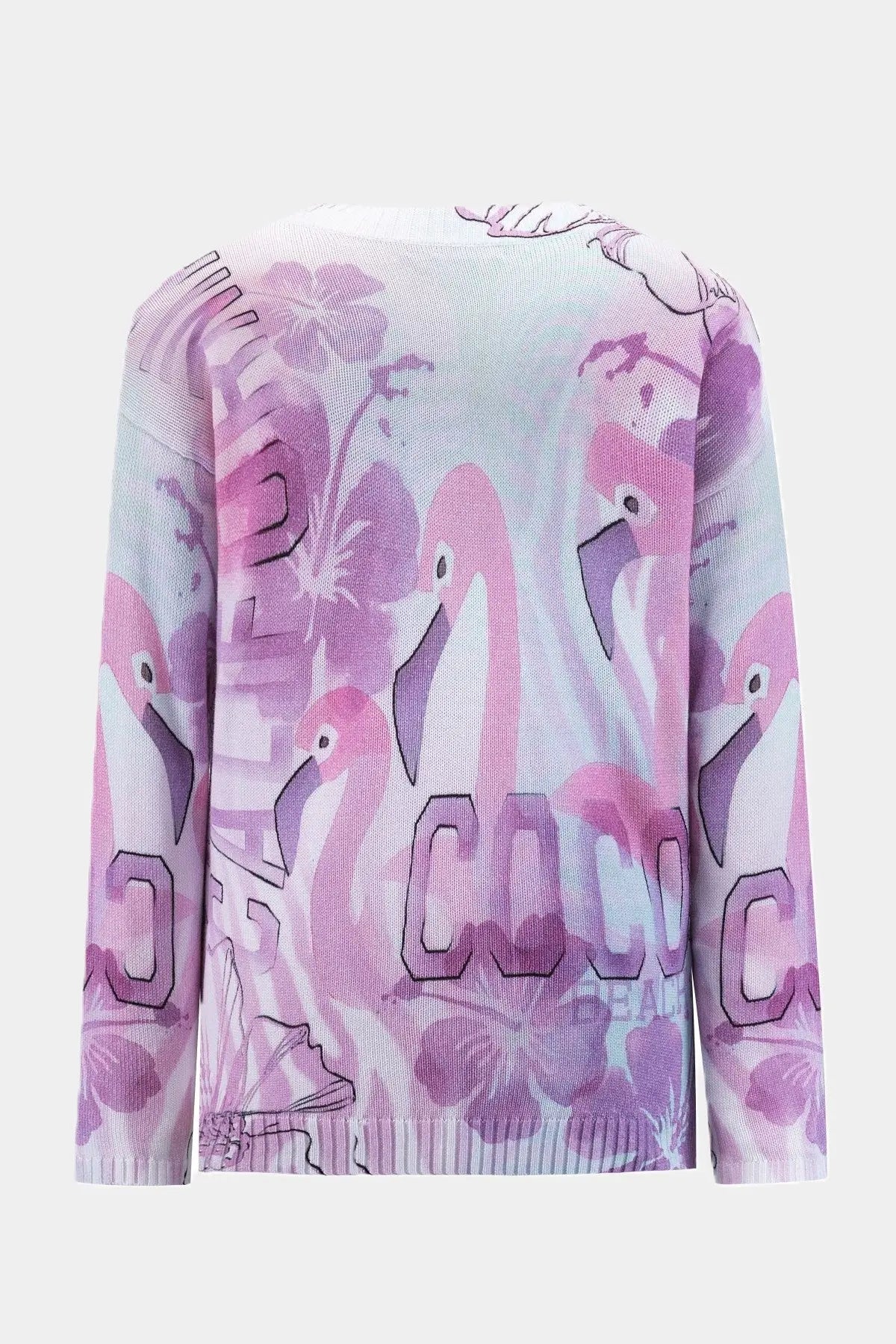 Six-o-Seven Baumwoll Strickpullover FLAMINGO six-o-seven