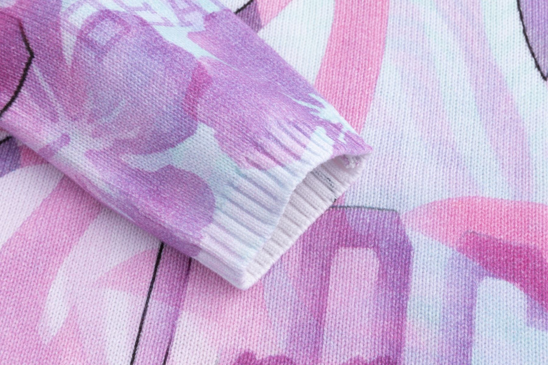 Six-o-Seven pull en maille coton FLAMINGO