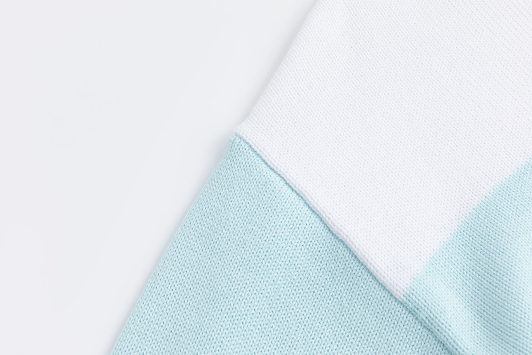 Six-o-Seven Bunter Baumwollpullover TURQUISE six-o-seven