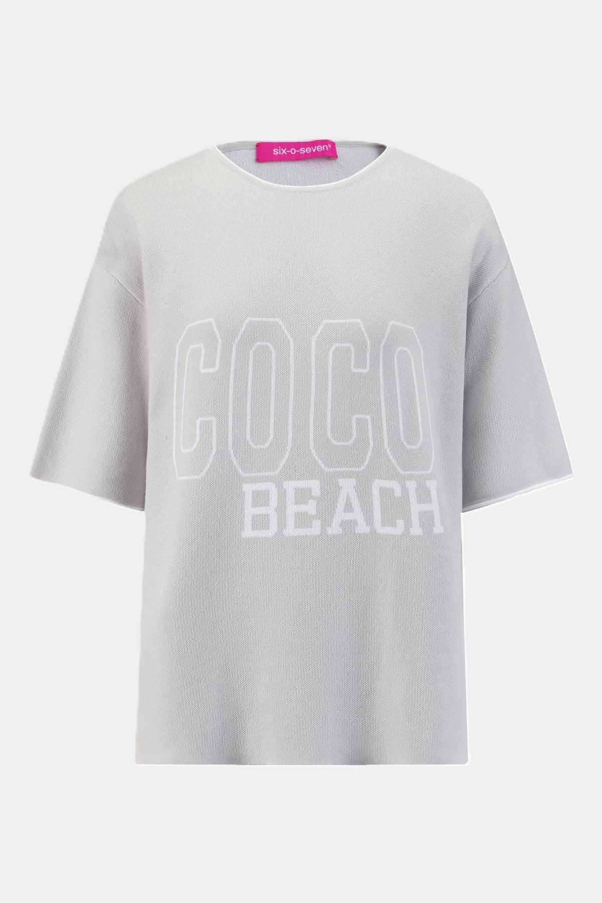 Six-o-Seven Baumwoll Strickpullover STONE six-o-seven