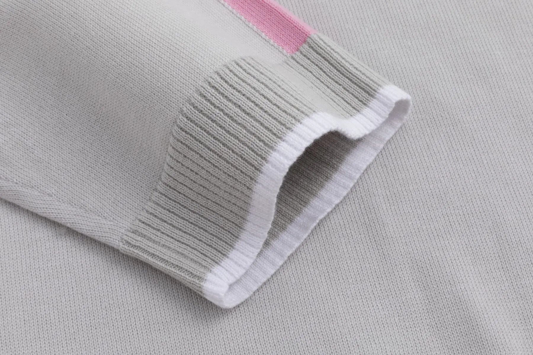 Six-o-Seven Baumwoll Strickhoodie STONE six-o-seven