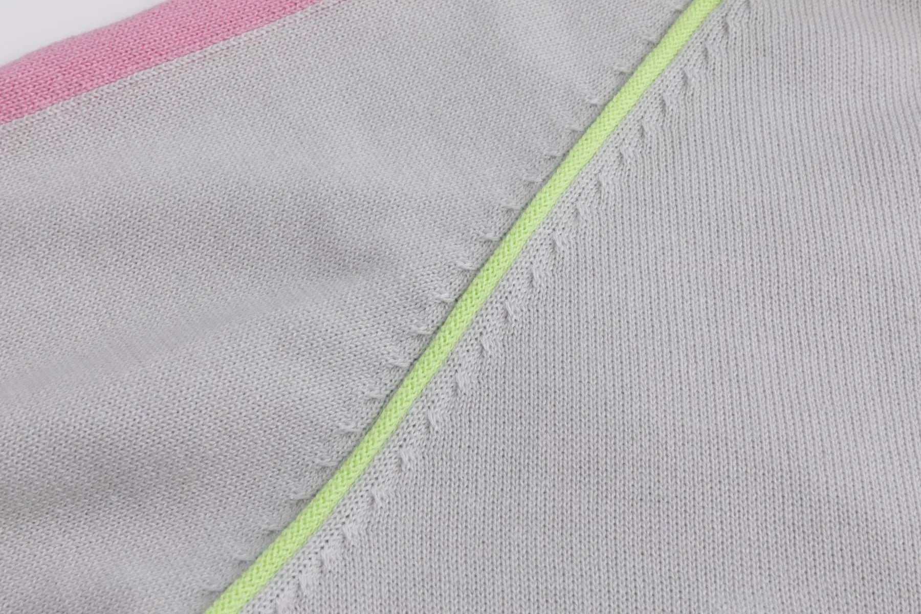 Six-o-Seven Baumwoll Strickhoodie STONE six-o-seven