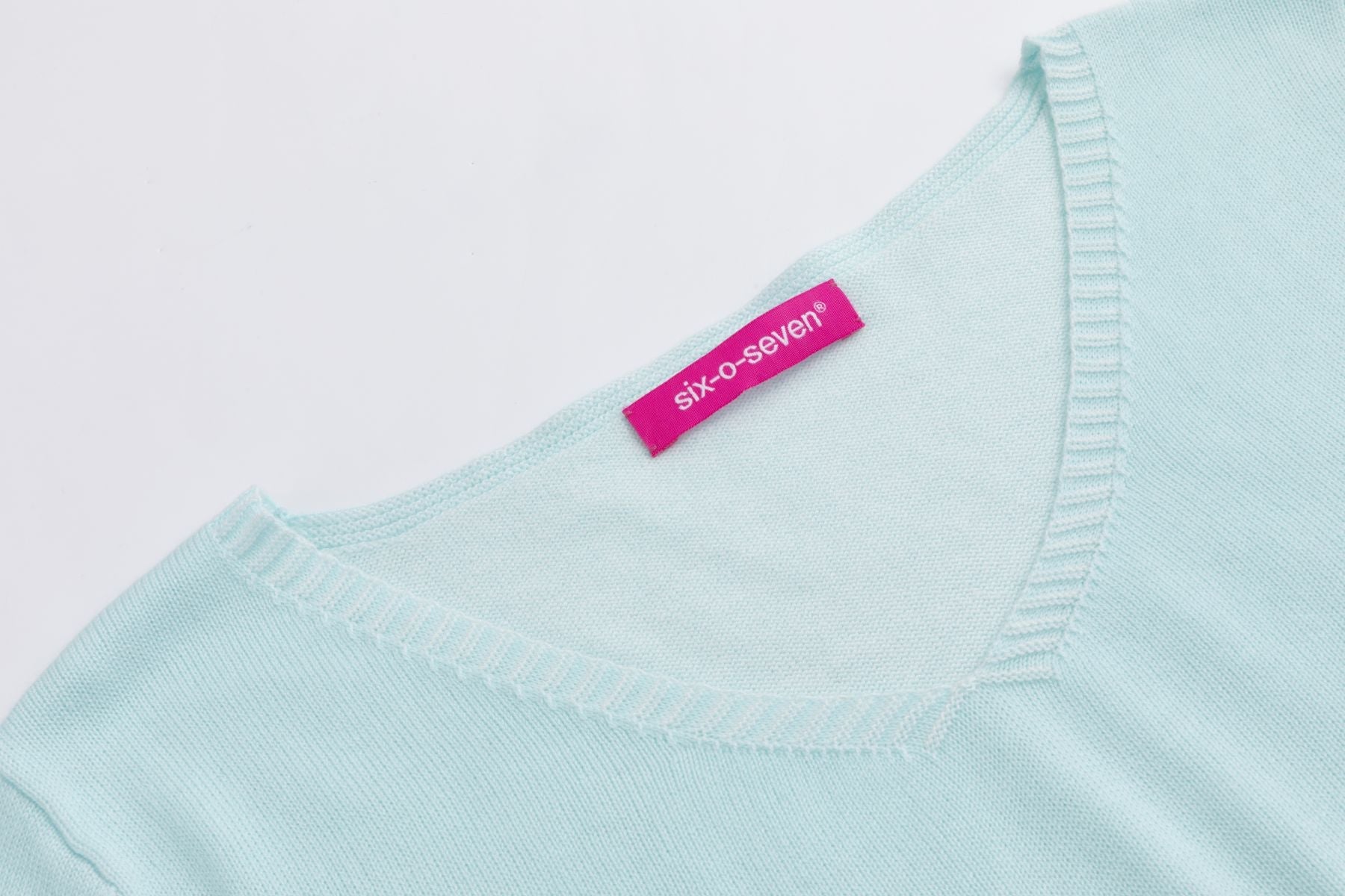 Six-o-Seven Strickpullover TURQUISE six-o-seven