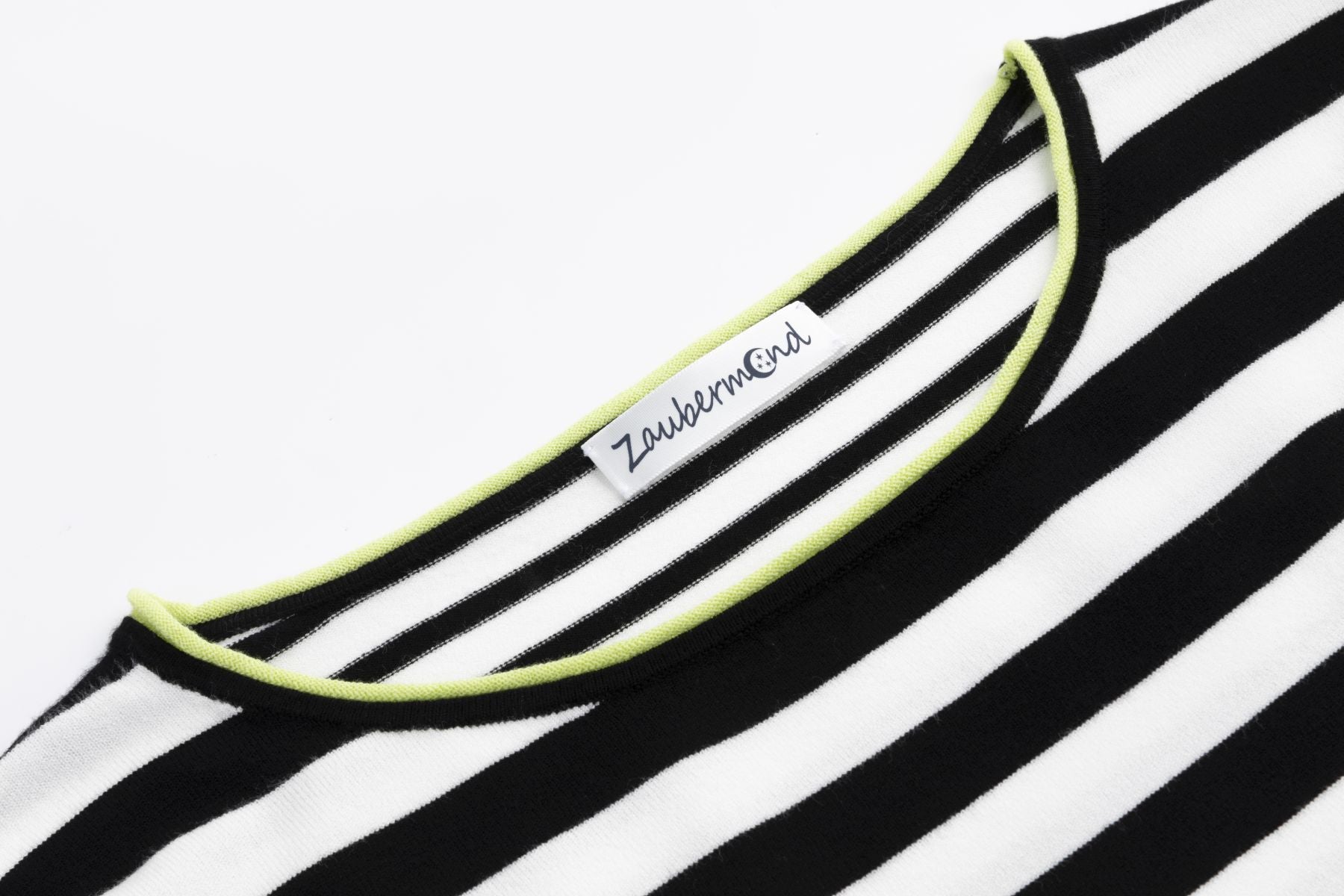 Strickpullover gestreift BLACK Zaubermond