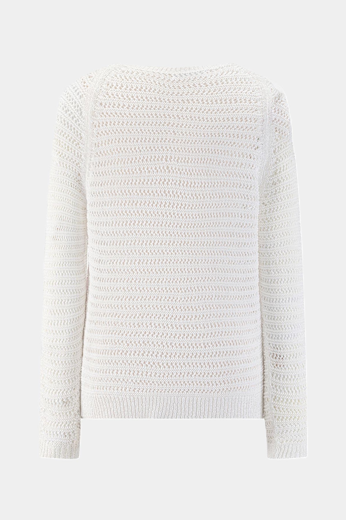 Häckel-Pullover WHITE Zaubermond