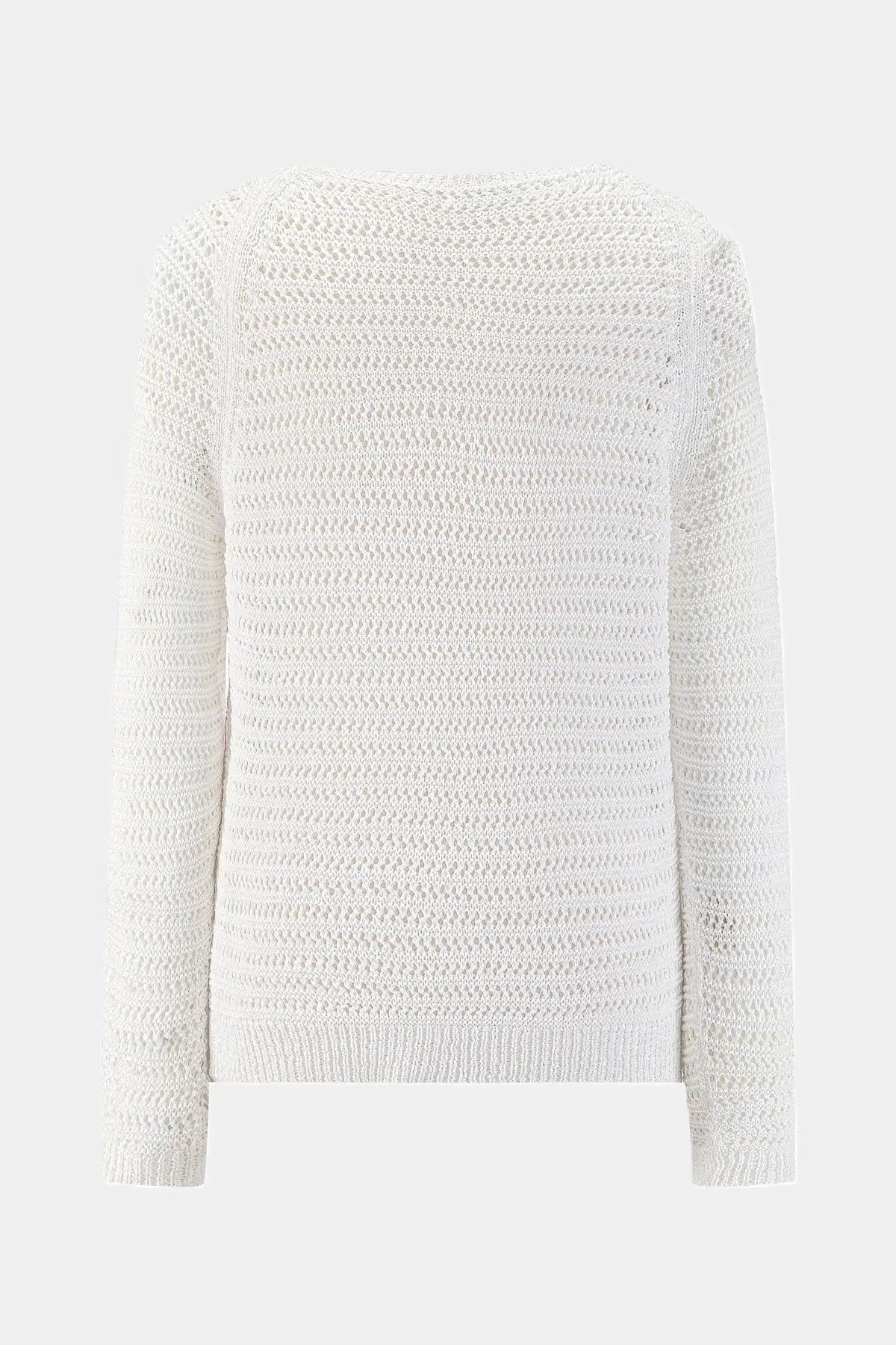 Häckel-Pullover WHITE Zaubermond