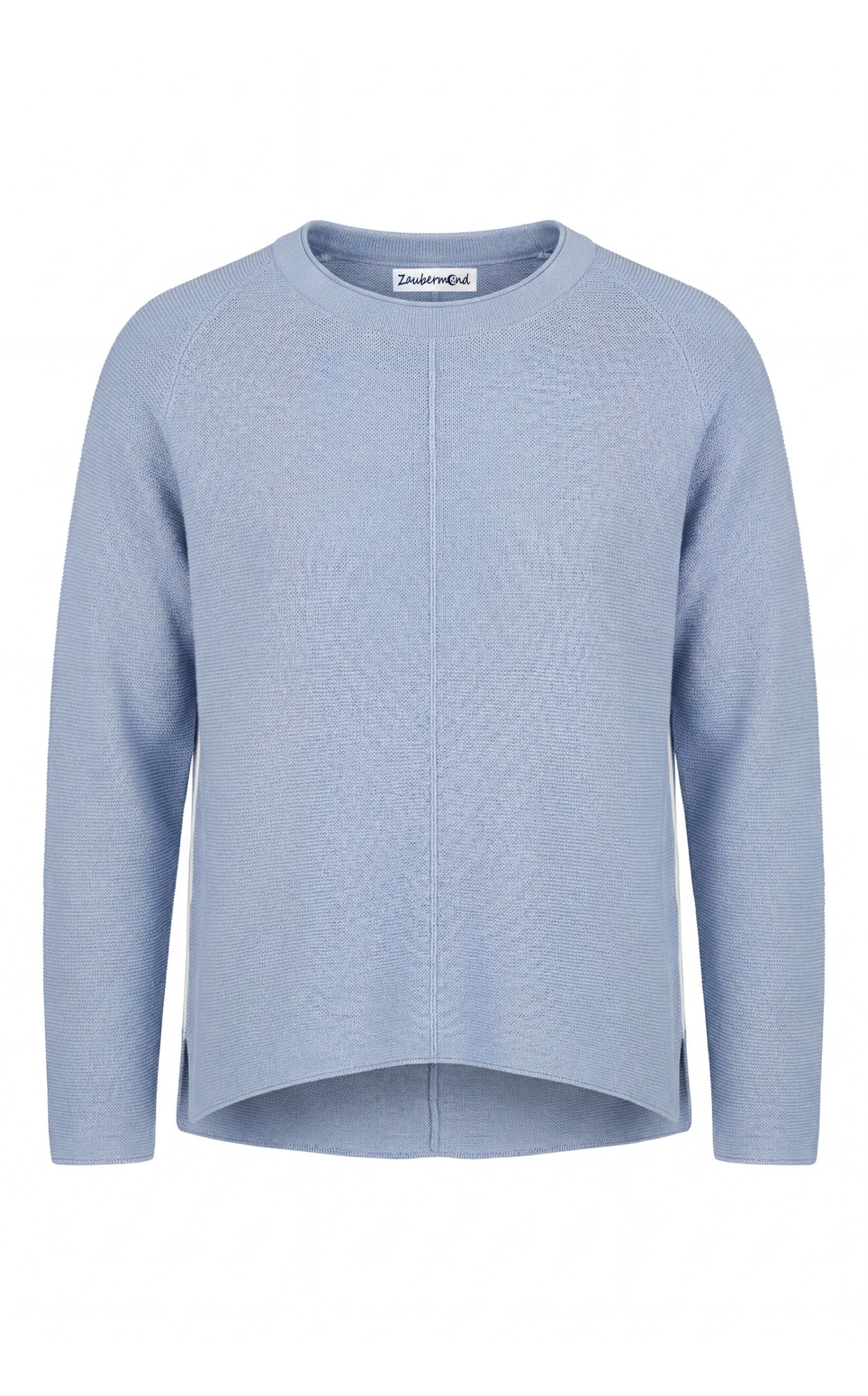 Frischer Raglan Pullover mit Ziernähten und Pendant Detail trendig