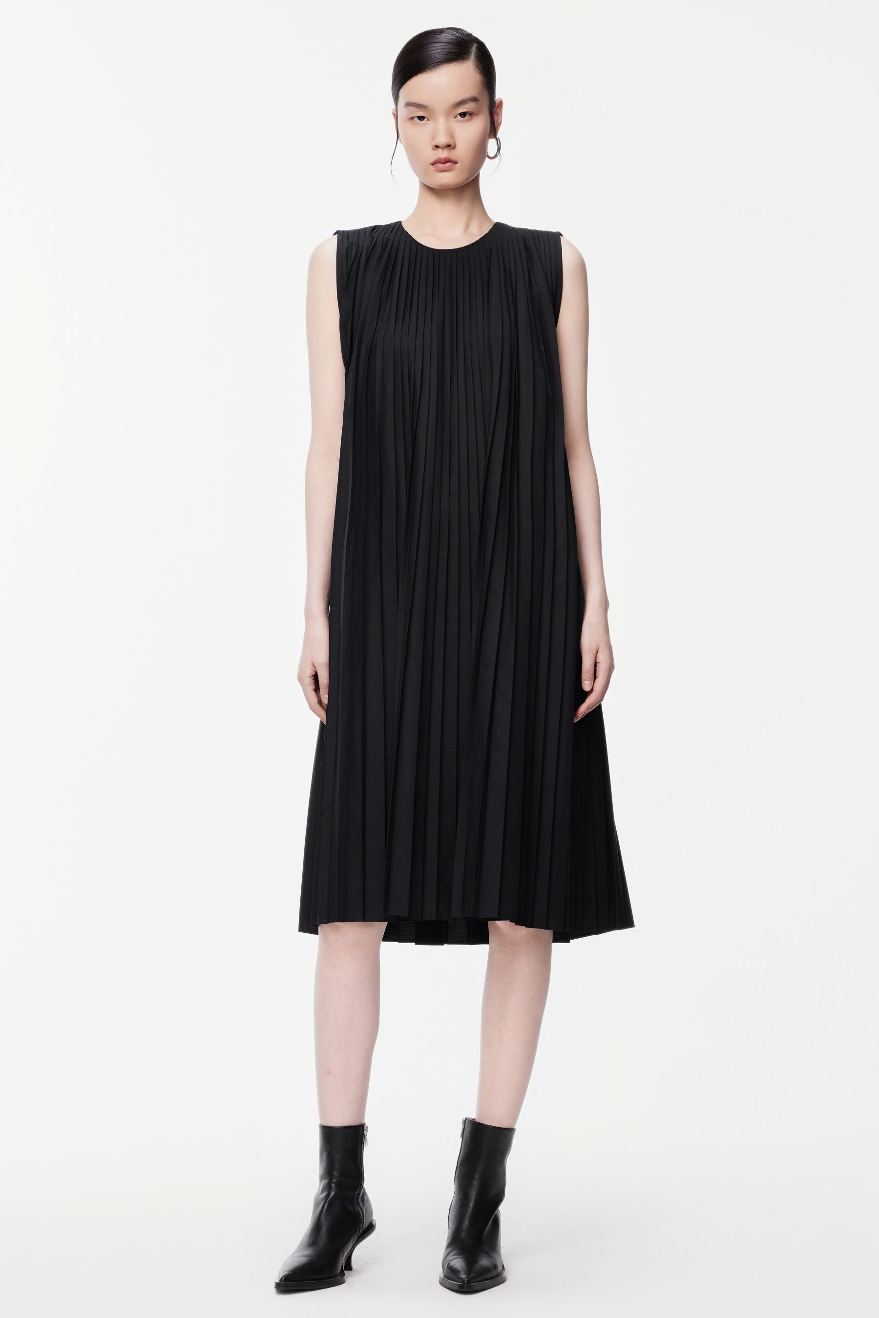 JNBY Plisseekleid - BLACK