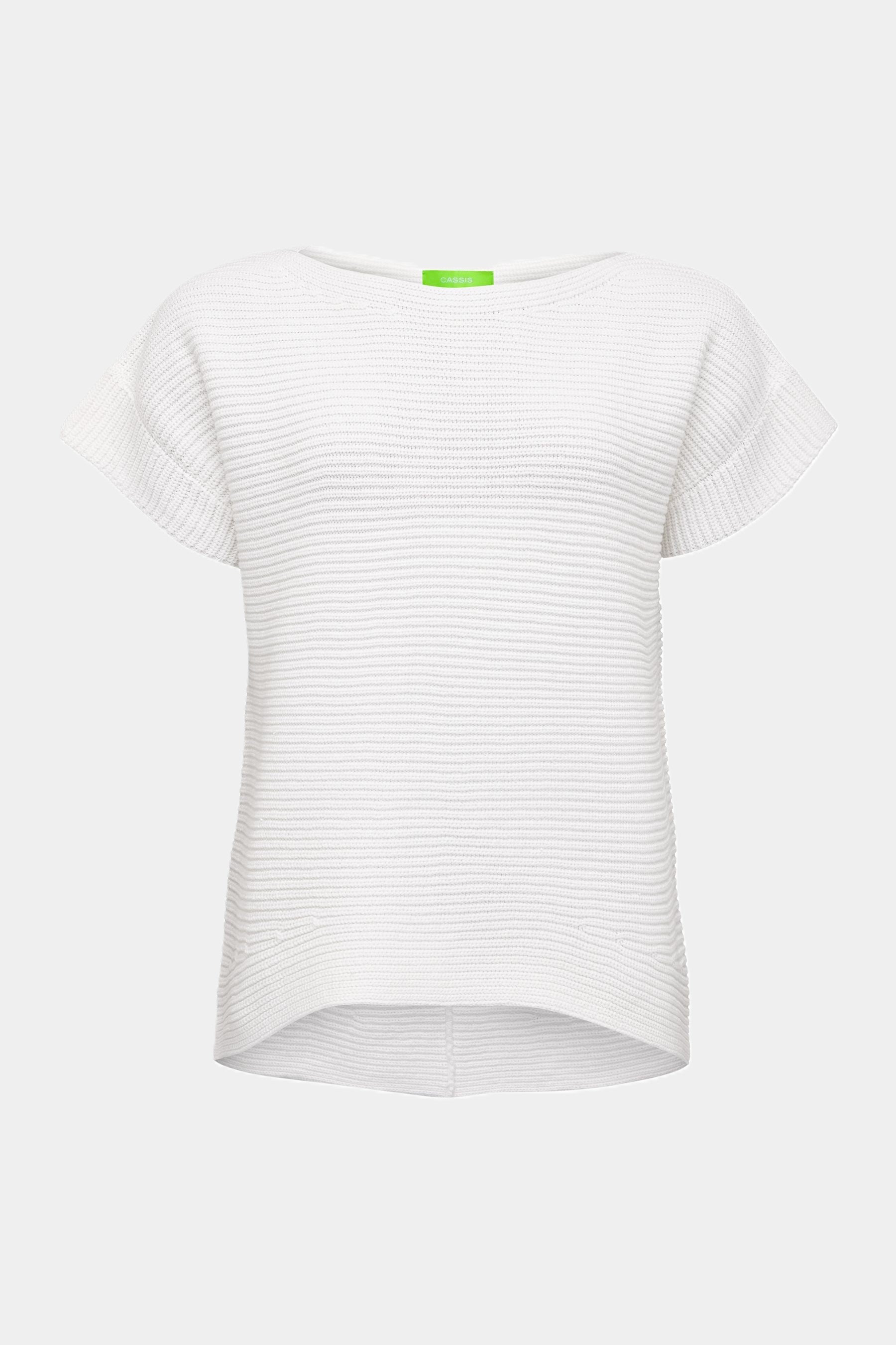 Strickshirt WHITE Cassis