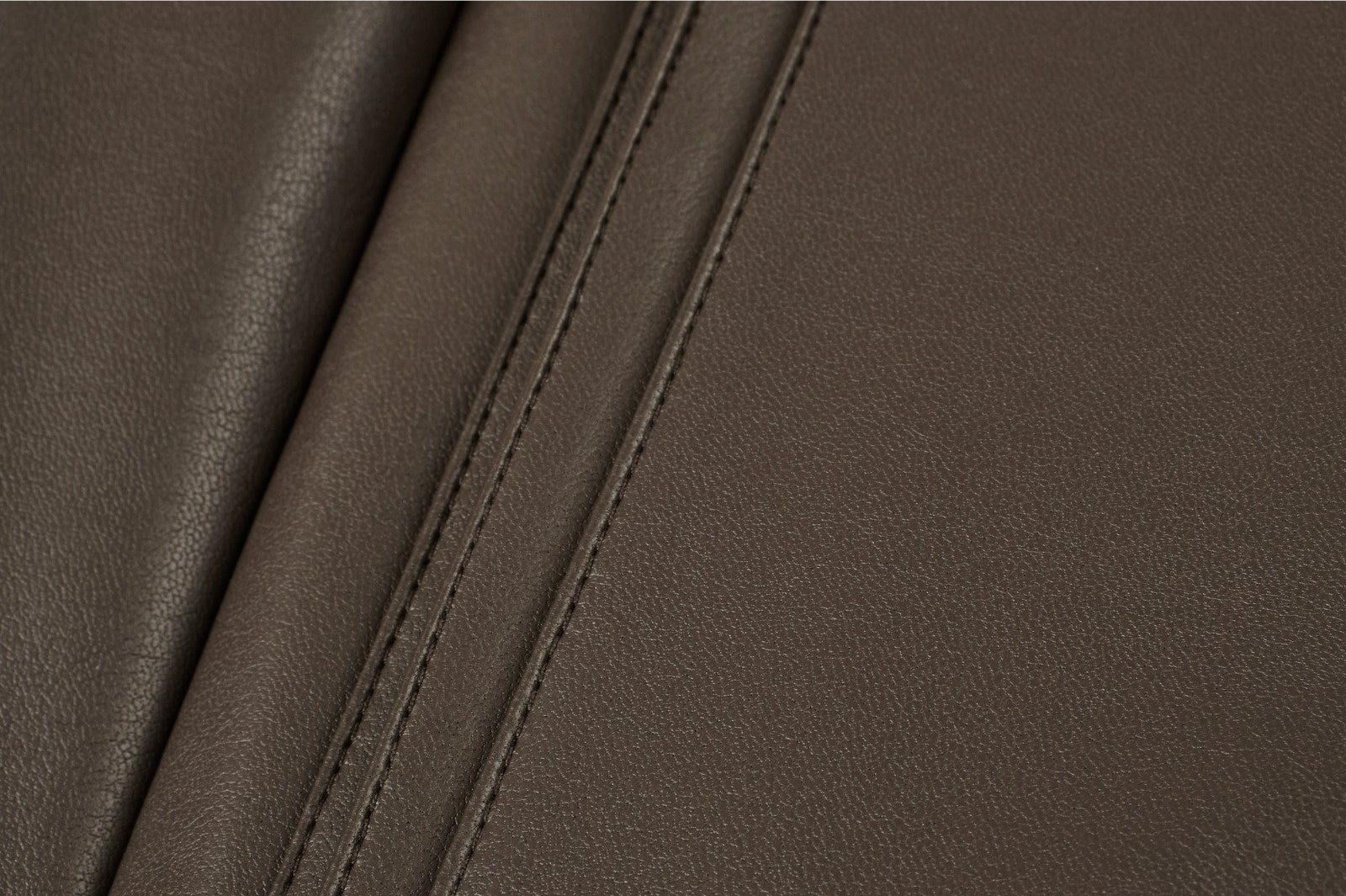 Damen Tellerrock in Lederoptik in Braun LESS