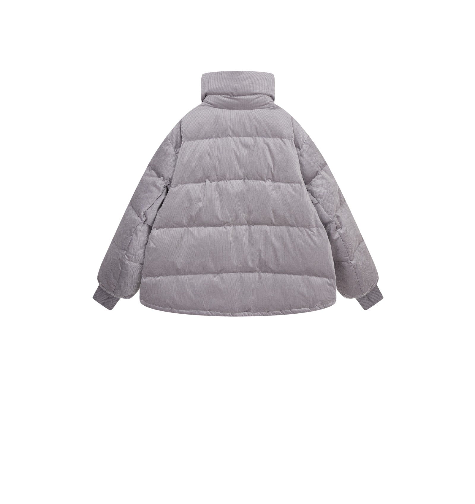 Damen Boxy Daunenjacke mit Knopfleiste & Zwei-Wege-Reißverschluss JNBY