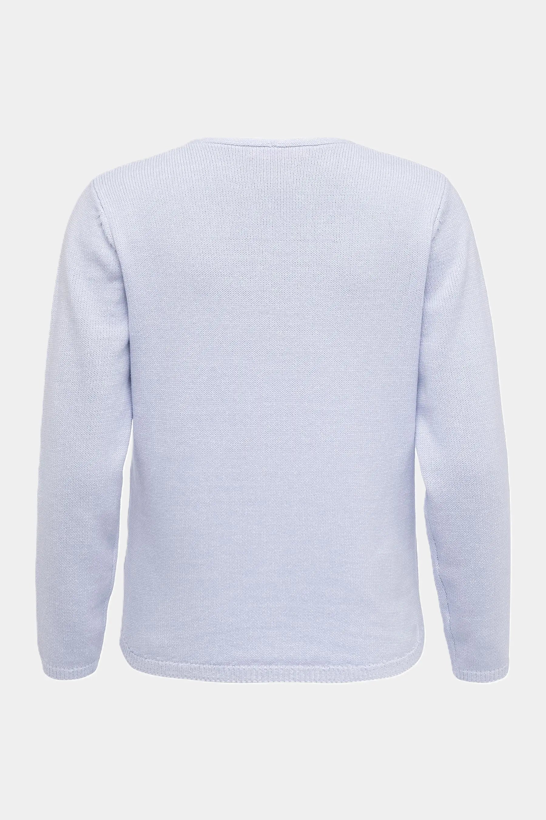 Six-o-Seven eleganter Feinstrickpullover mit Strass-Herzdetail six-o-seven