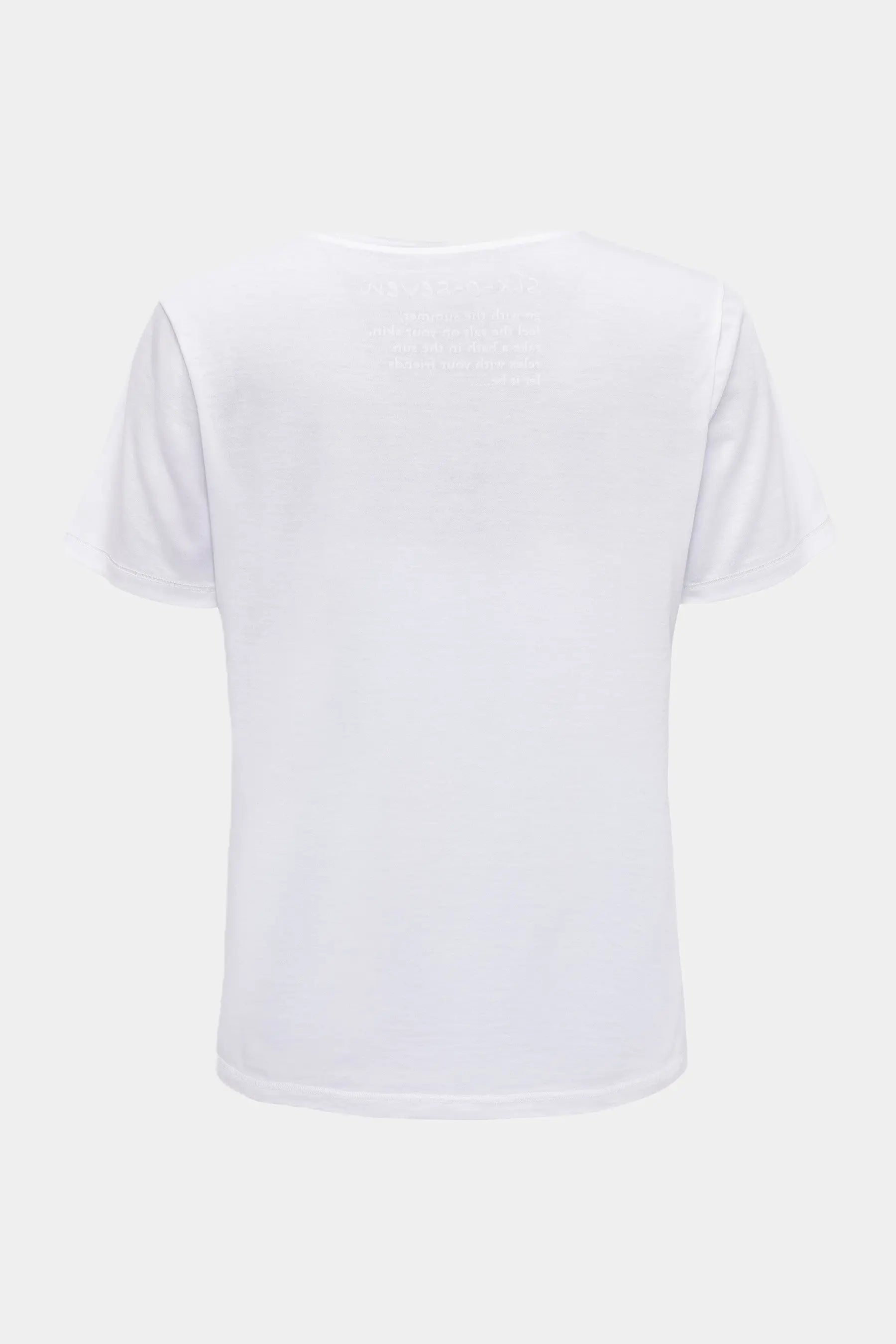 Six-o-Seven T-Shirt mit beigen Leopard-Print KITT six-o-seven