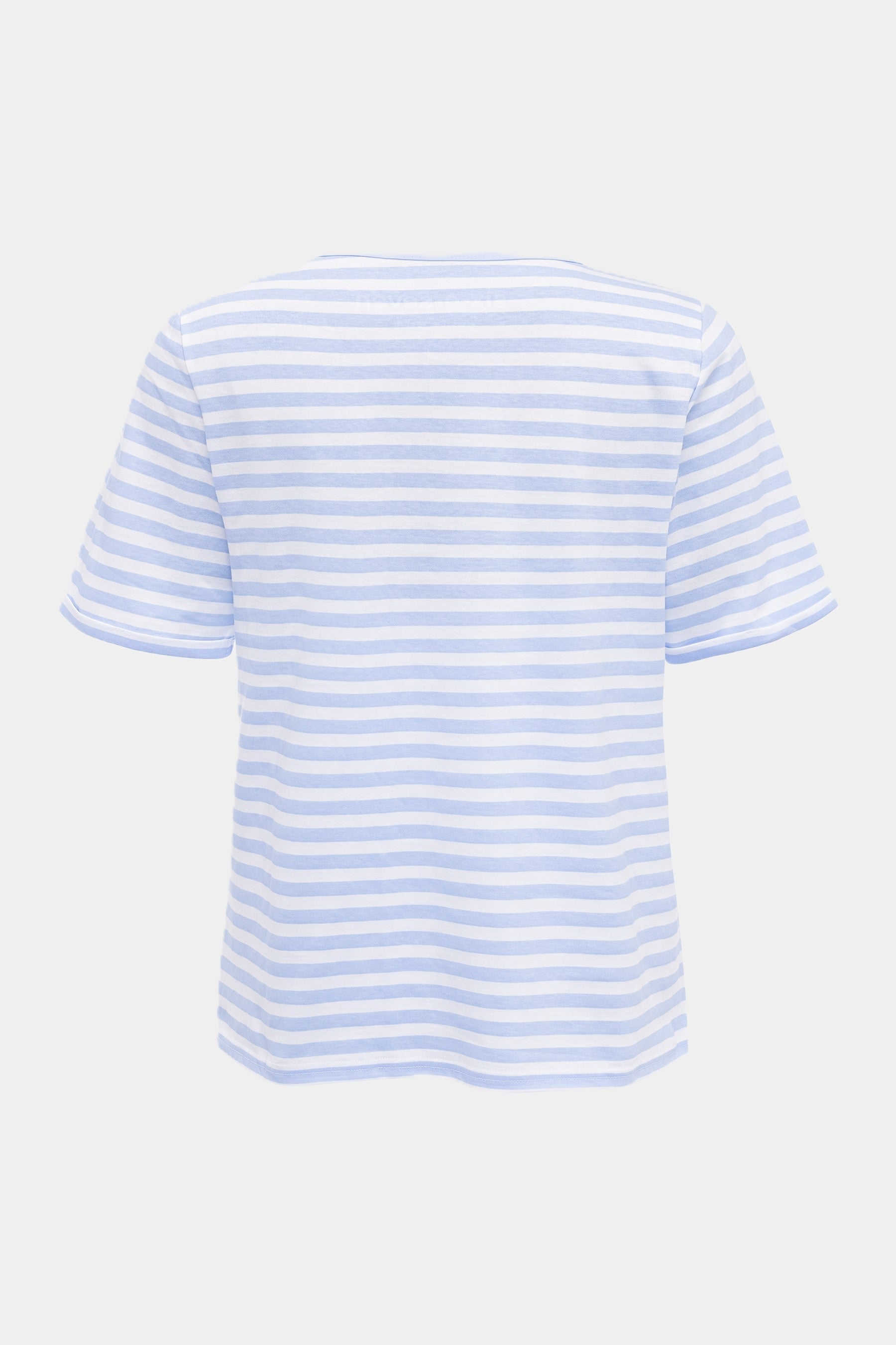 Six-o-Seven T-Shirt maritim mit Stern-Print in CLOUD six-o-seven