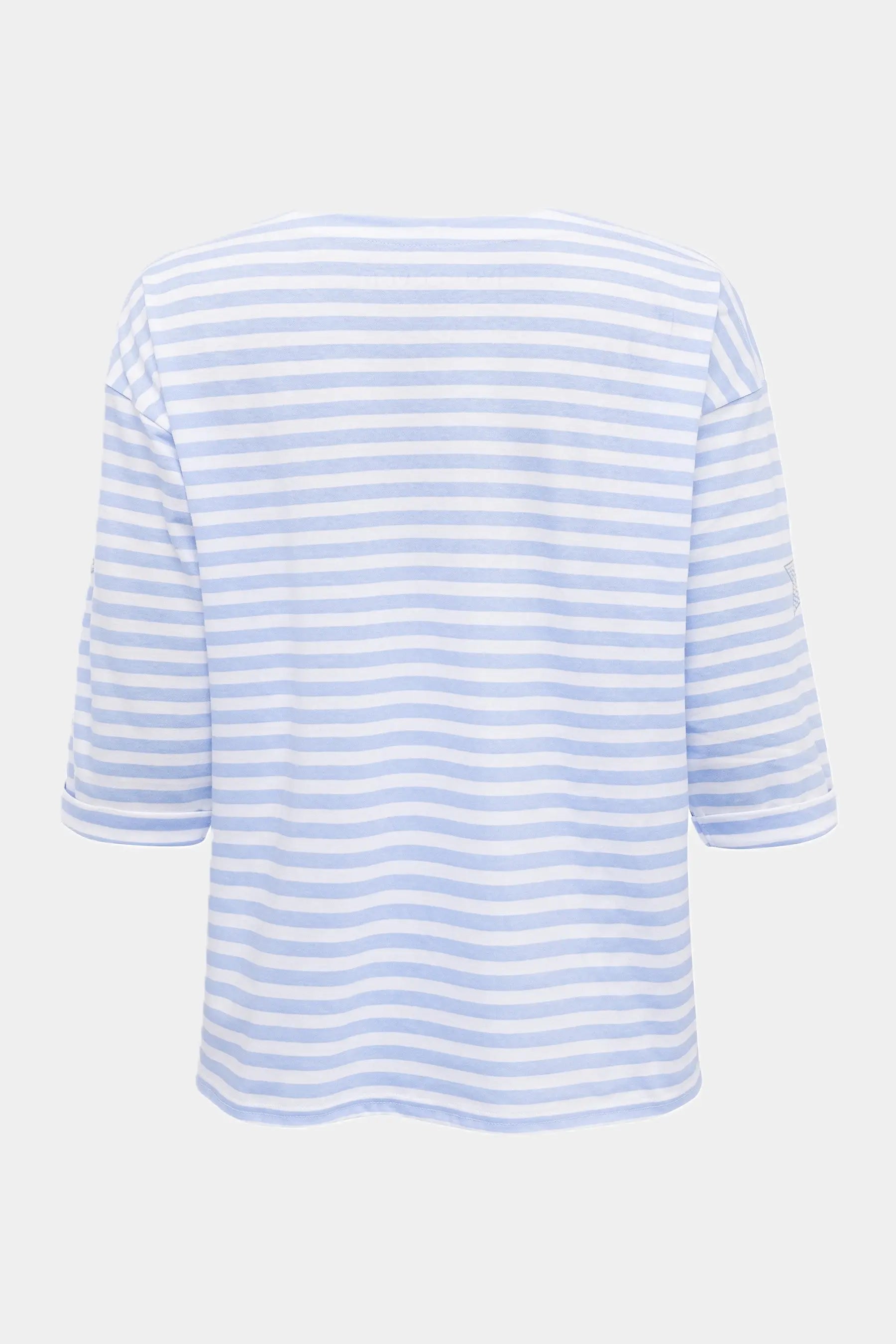 Six-o-Seven T-Shirt 3/4 Arm maritim mit Stern-Print CLOUD six-o-seven