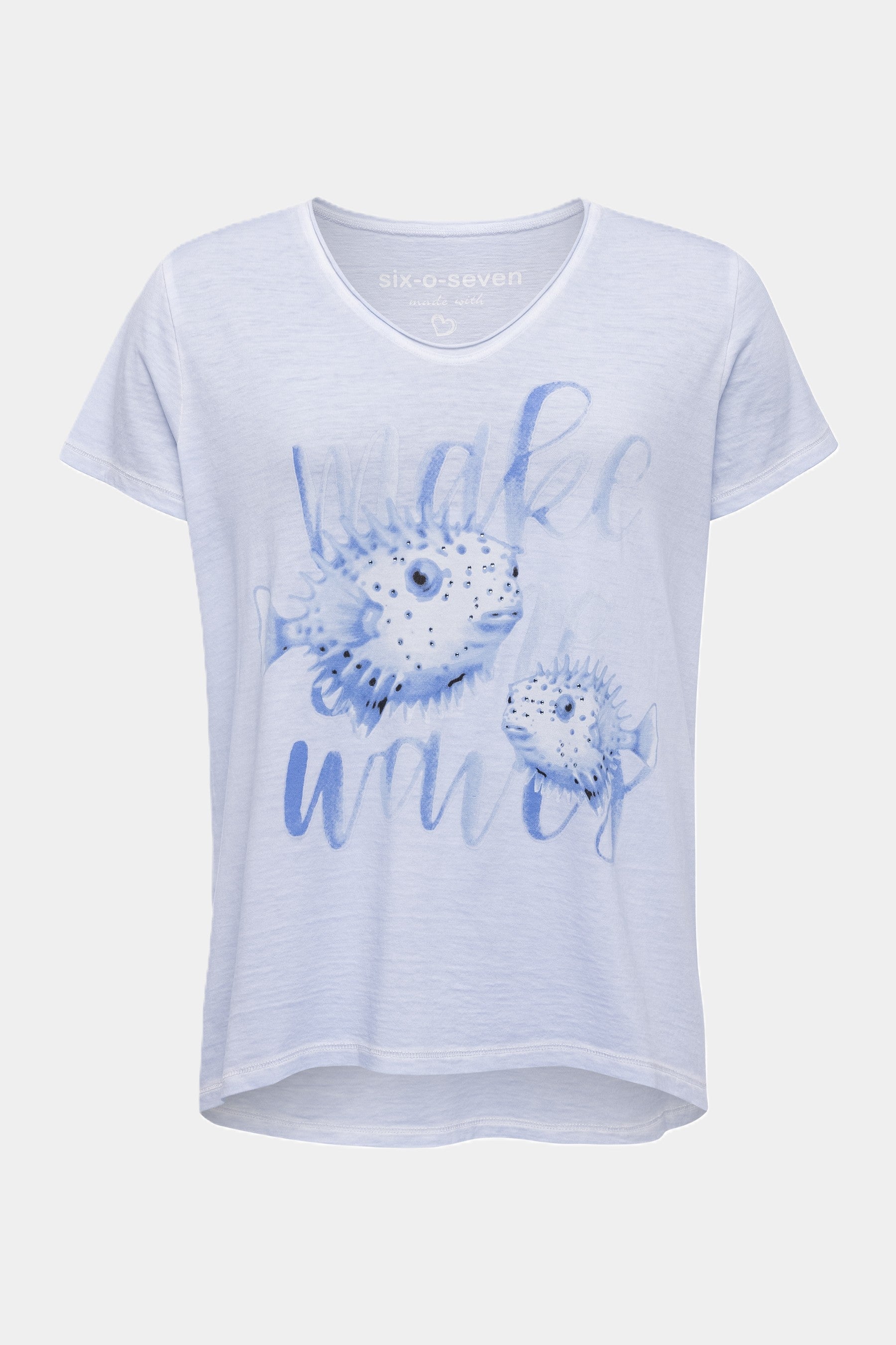Six-o-Seven T-Shirt mit maritimem Print CLOUD six-o-seven