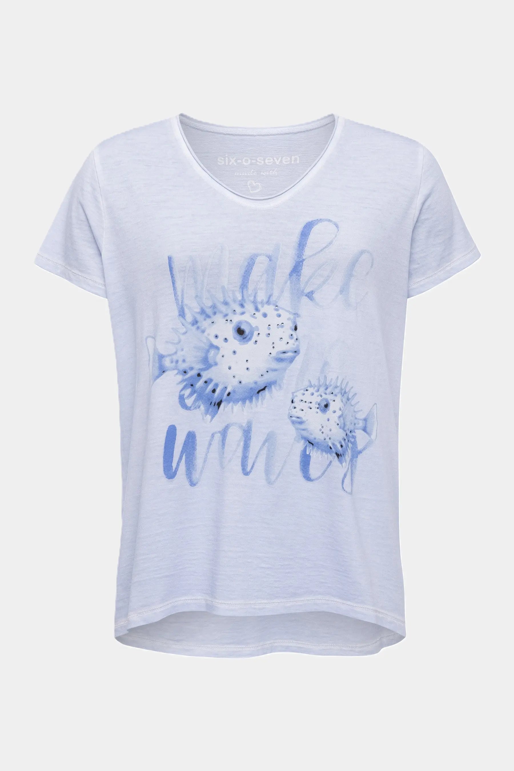 Six-o-Seven T-Shirt mit maritimem Print CLOUD six-o-seven