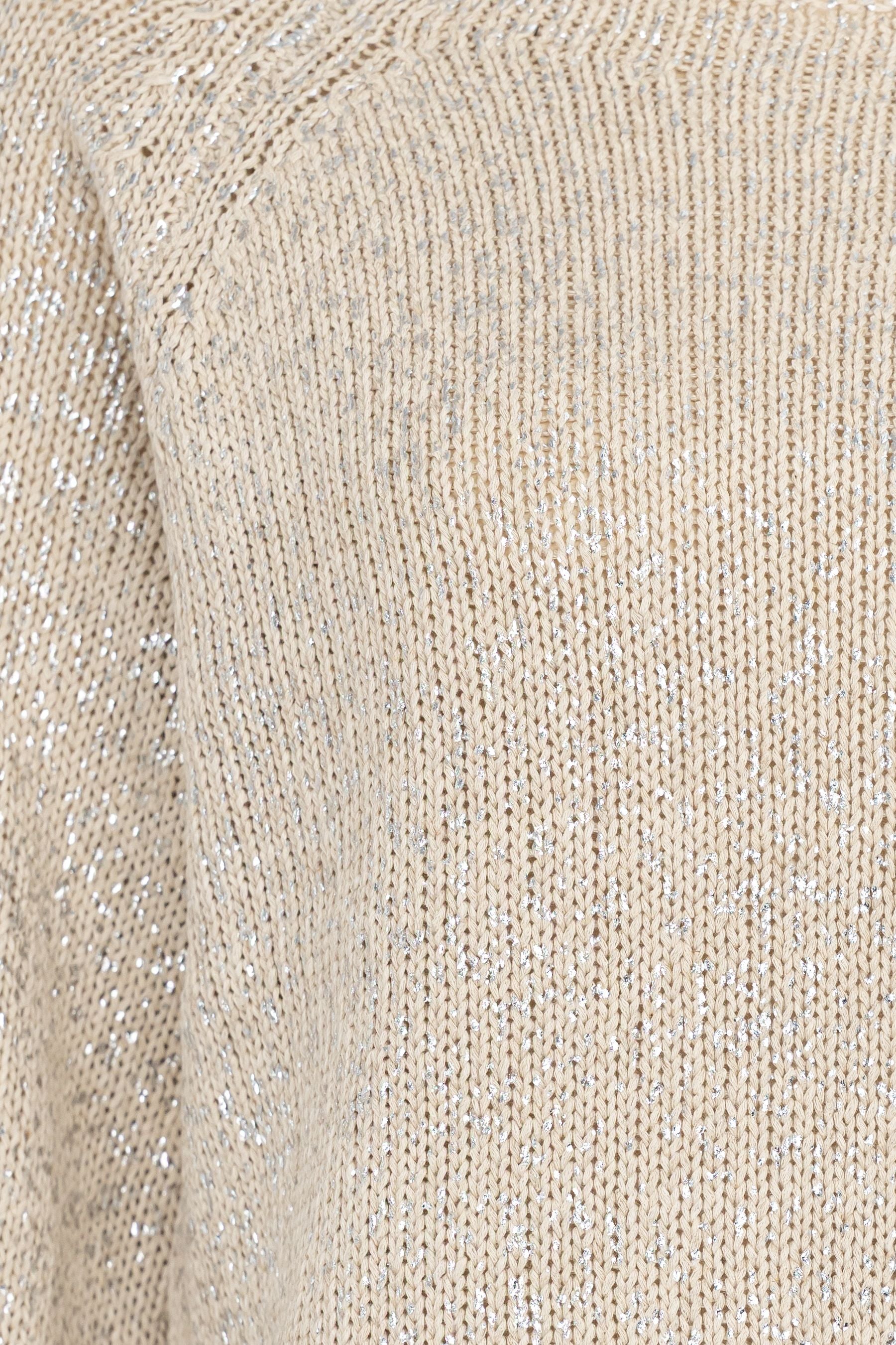 Strickpullover mit metallischen Details KIESEL Zaubermond