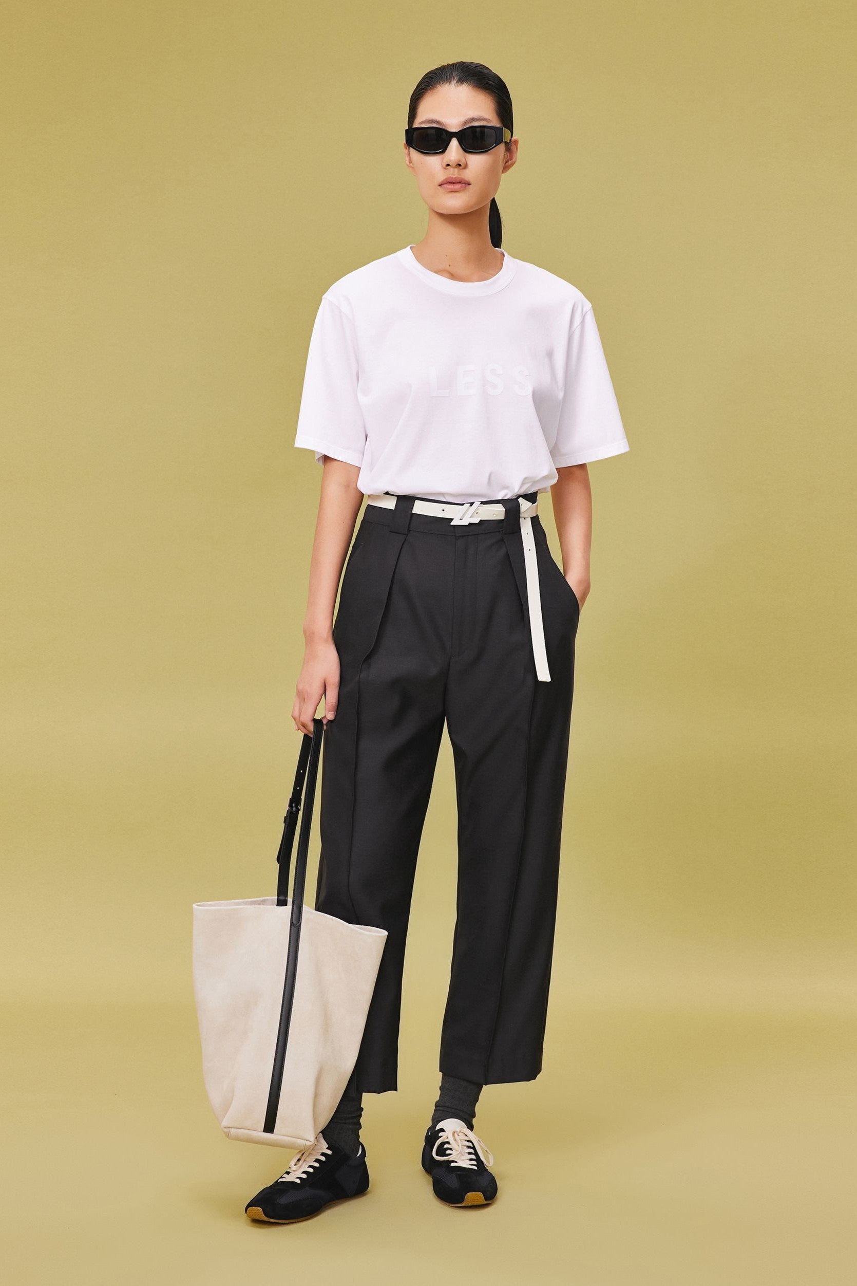Pantalon à jambe étroite GRIS FONCÉ