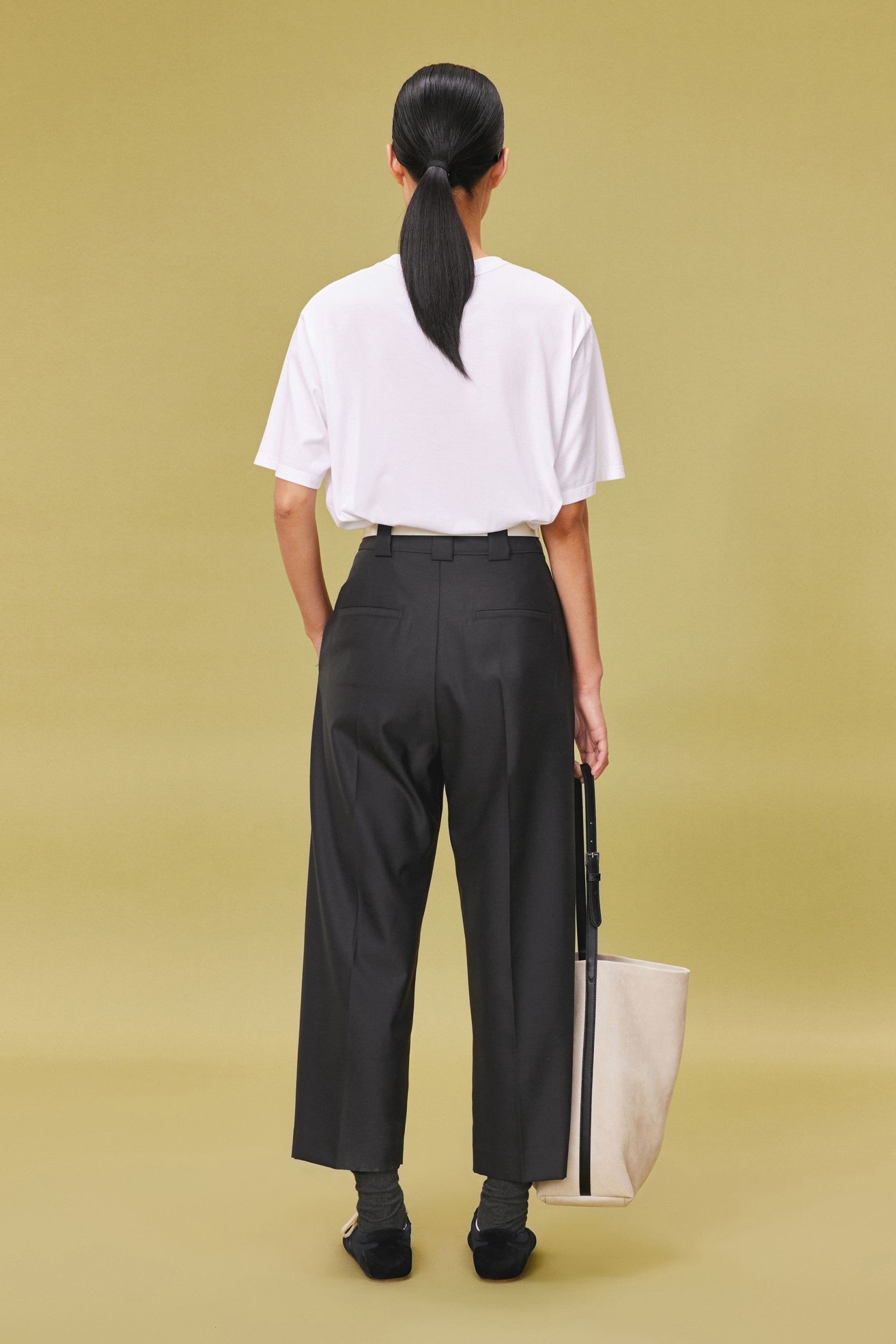 Pantalon à jambe étroite GRIS FONCÉ
