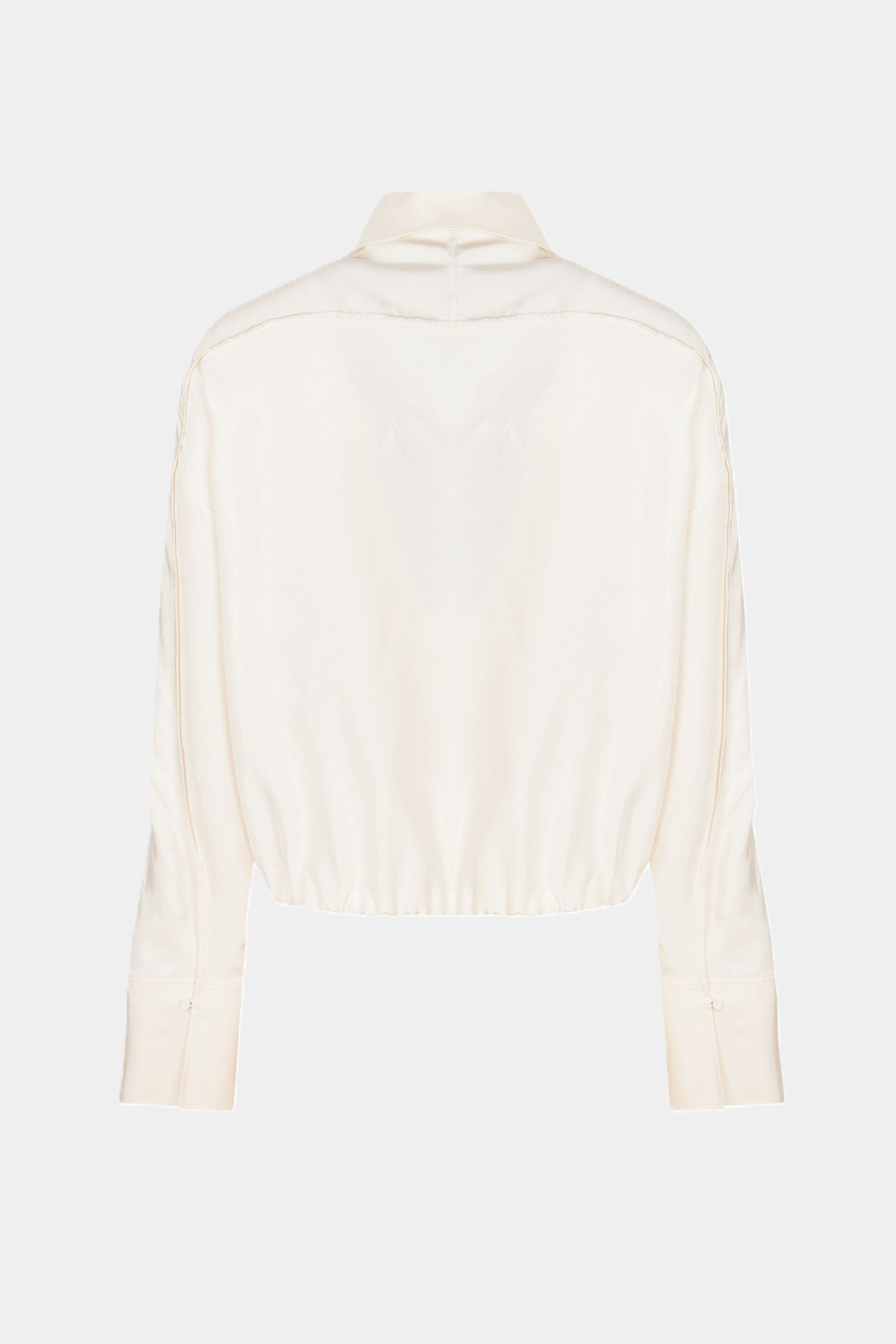 Seidenbluse LIGHT SAND