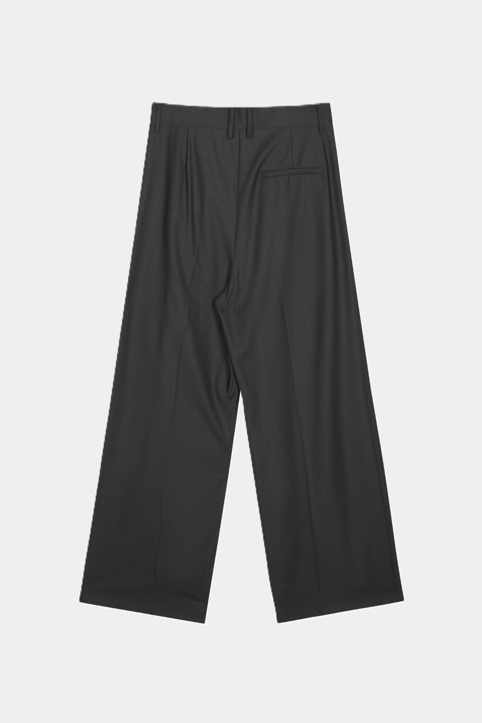 Hose mit weitem Bein BLACK