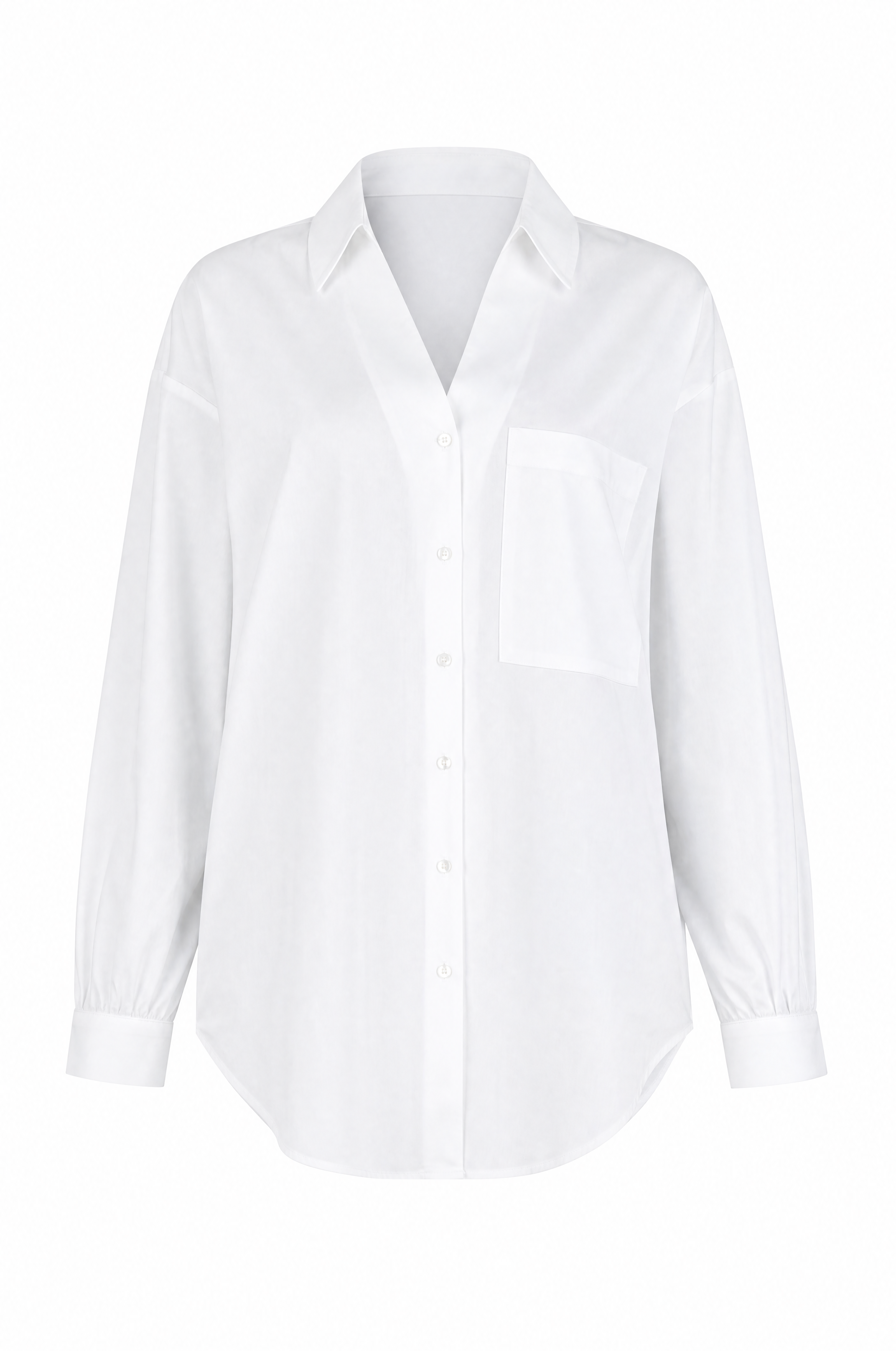 Blusa de algodón BLANCA