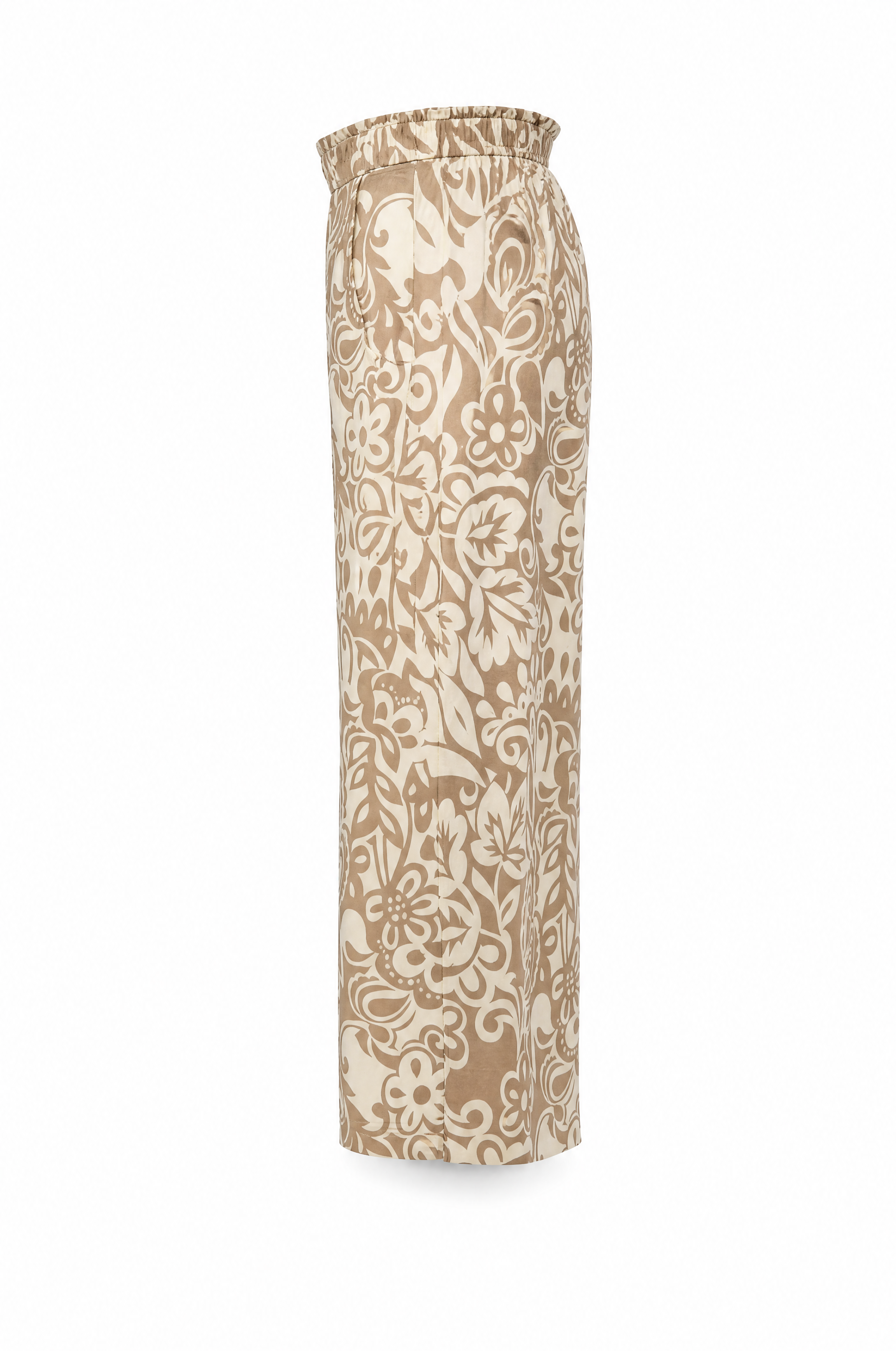 Pantalón de algodón MARRÓN