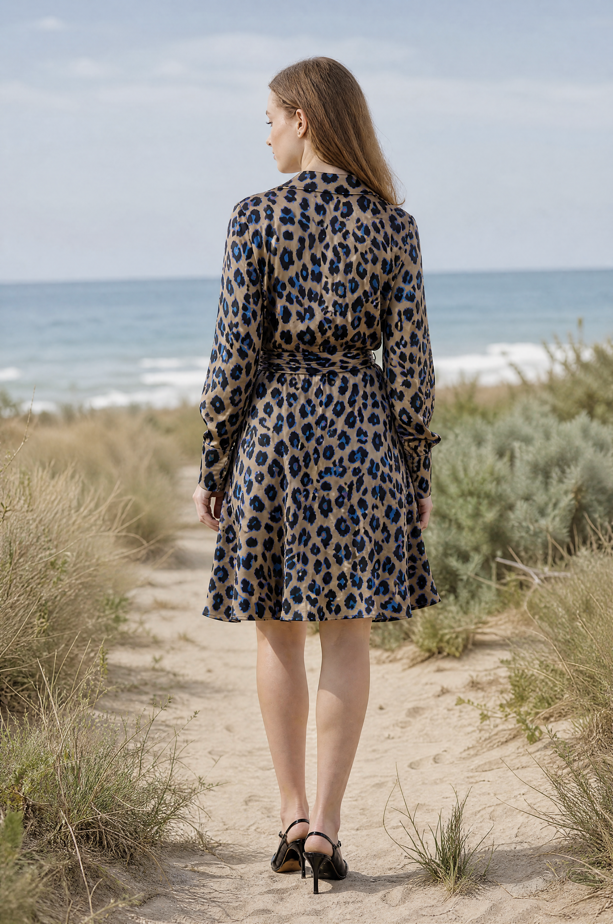 Leopard dress MULTICOLOR