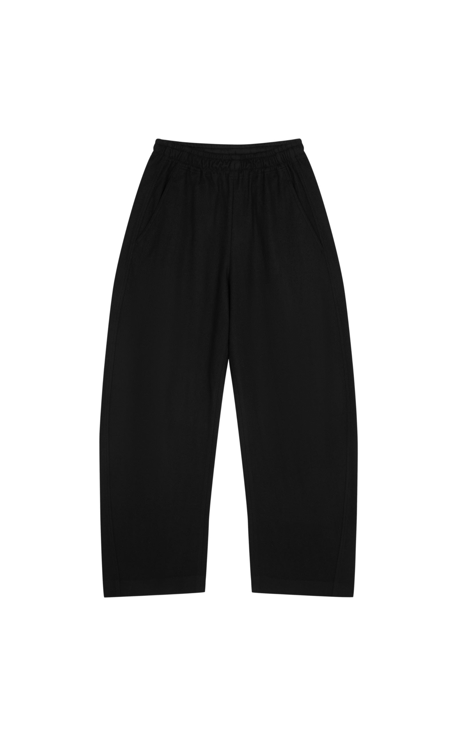 Damen bequeme Wollhose mit Gummibund JNBY