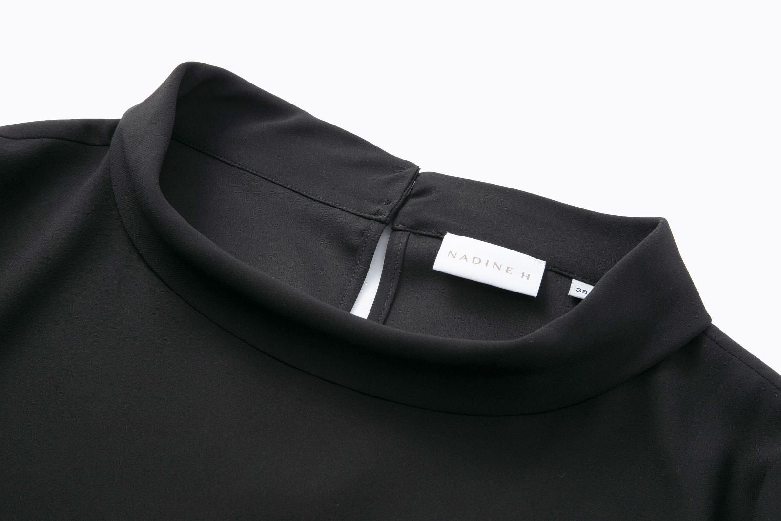 Rüschenbluse BLACK