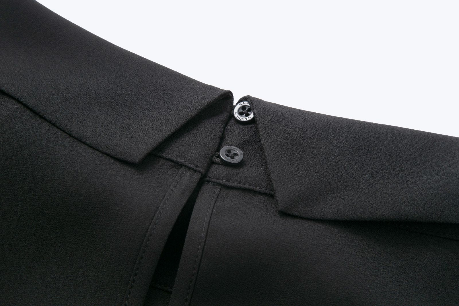 Rüschenbluse BLACK