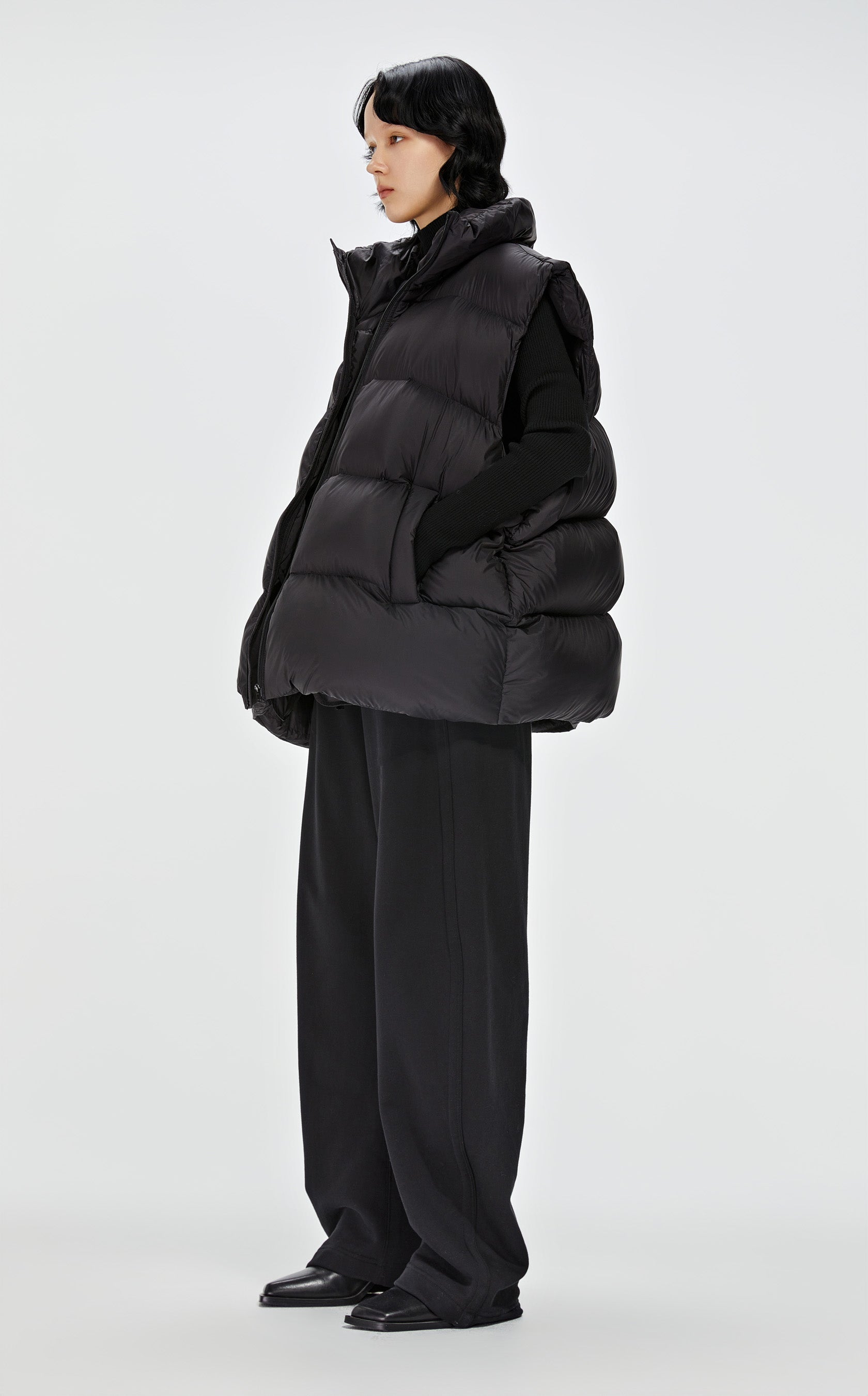 Daunenweste BLACK