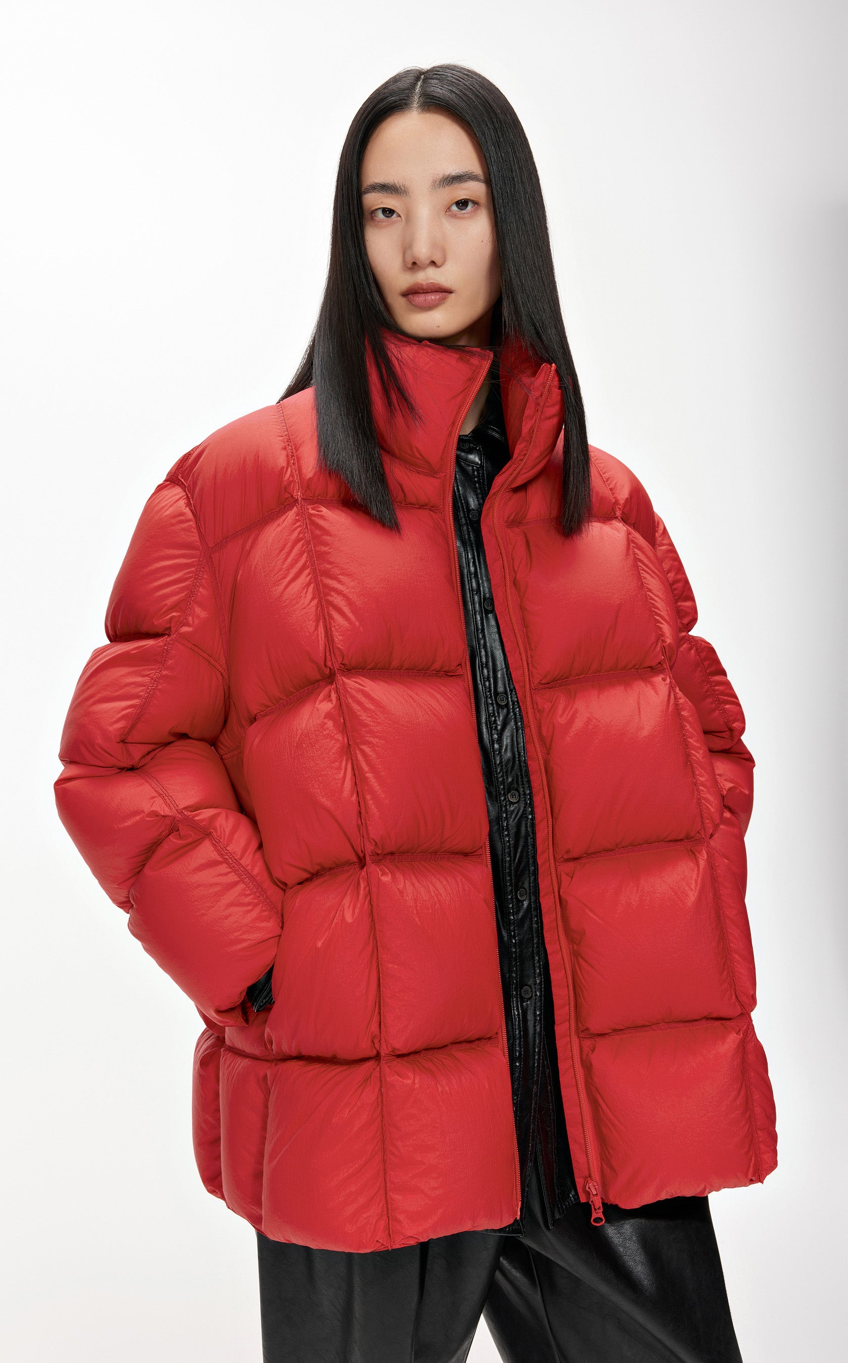 Daunenjacke RED