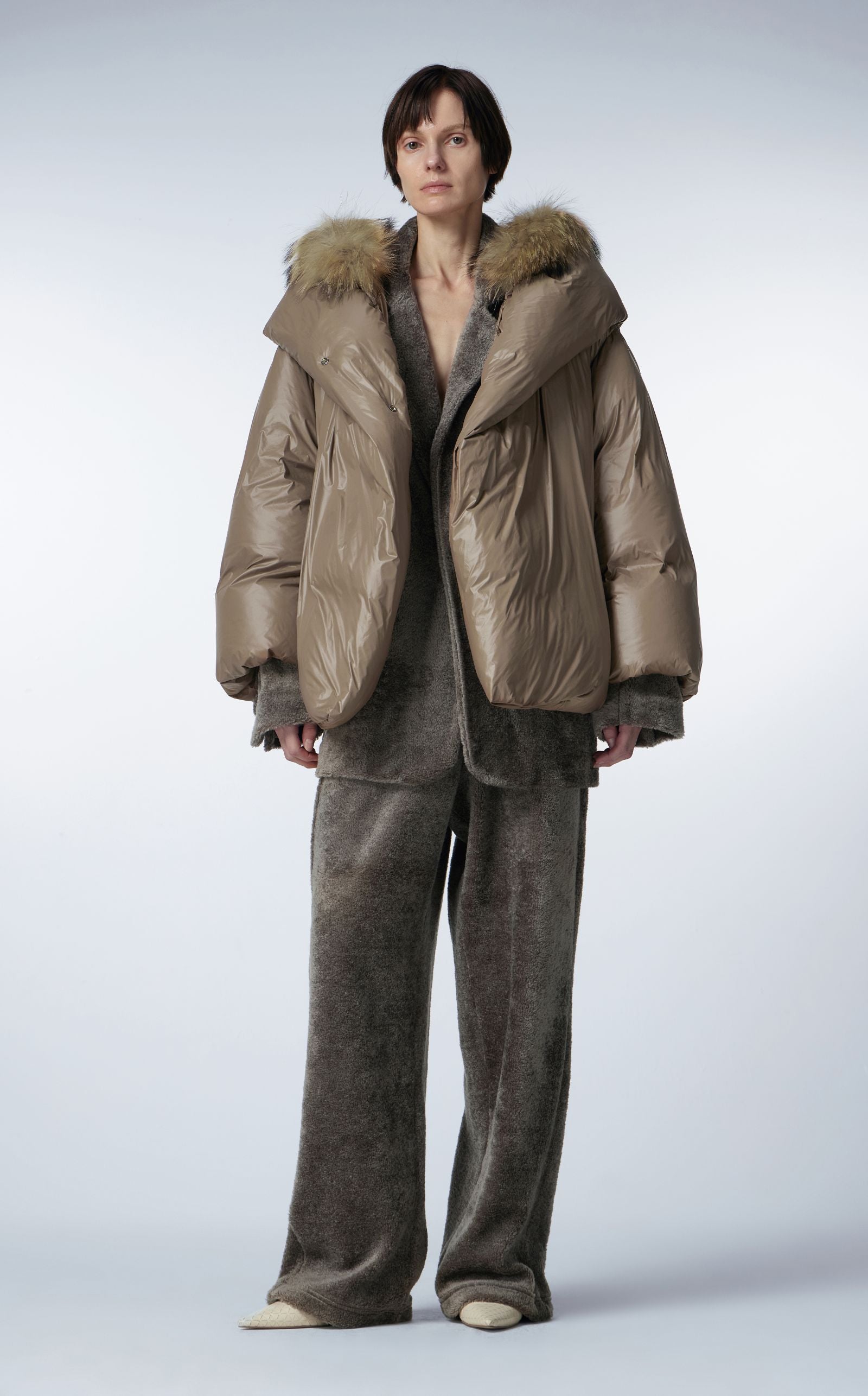 Doudoune BROWN tailles