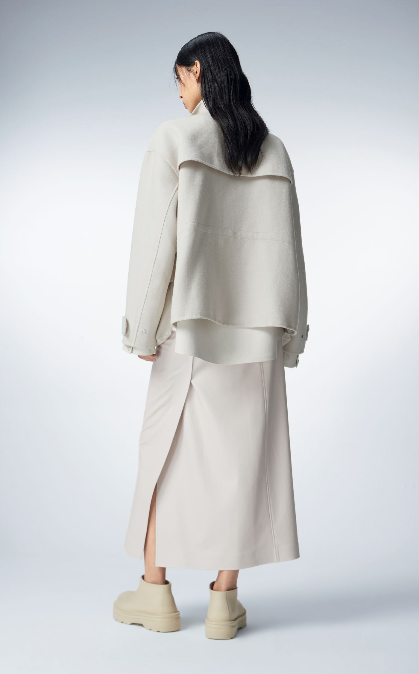 Wolljacke STONE
