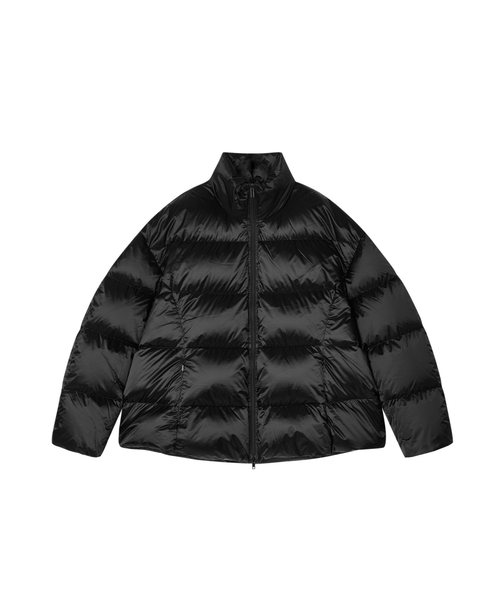 Damen Oversize Daunenmantel mit Stehkragen Schwarz JNBY