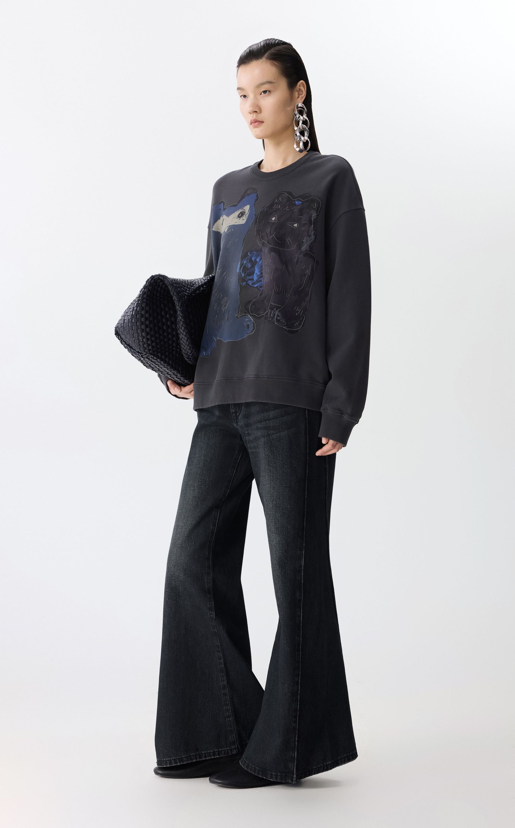 JNBY Jeanshose A-Linien Fit in DENIM BLACK